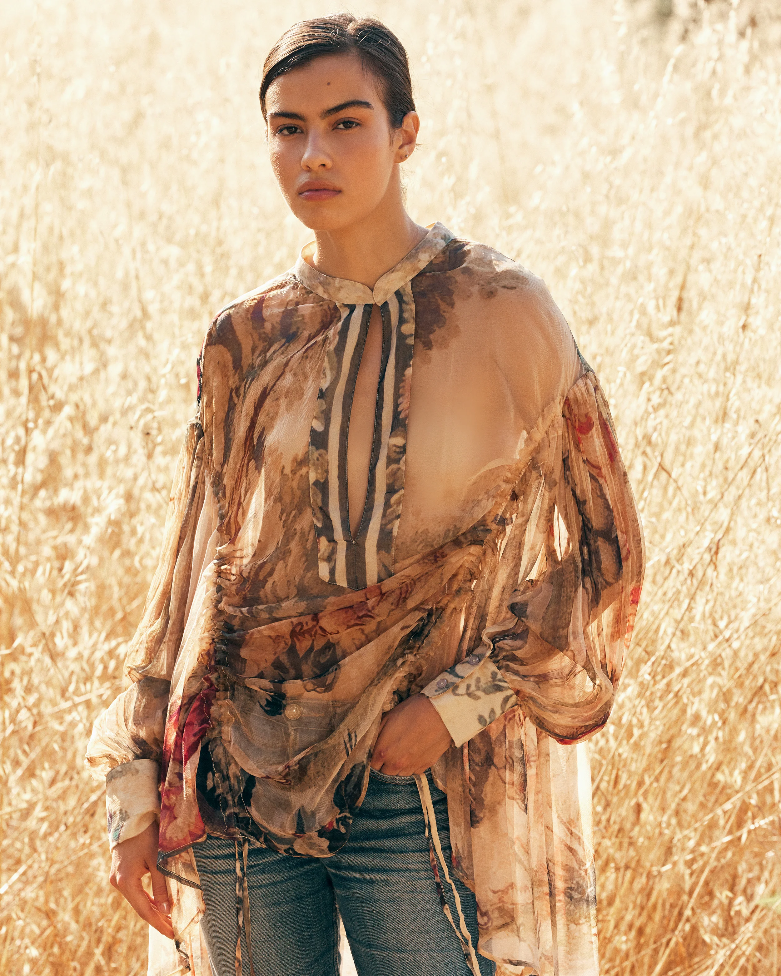 Blouse Arum - Beige - Image 3