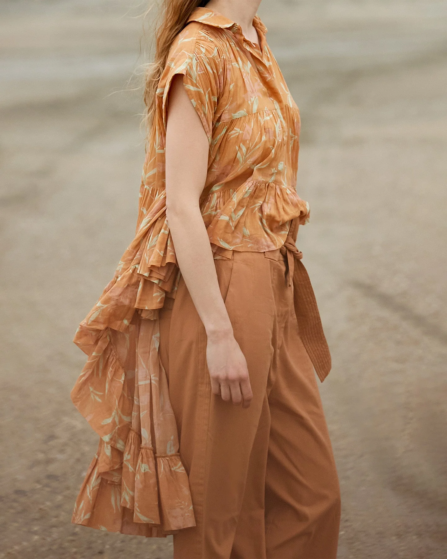 Blouse Daisy - Ocre - Image 3