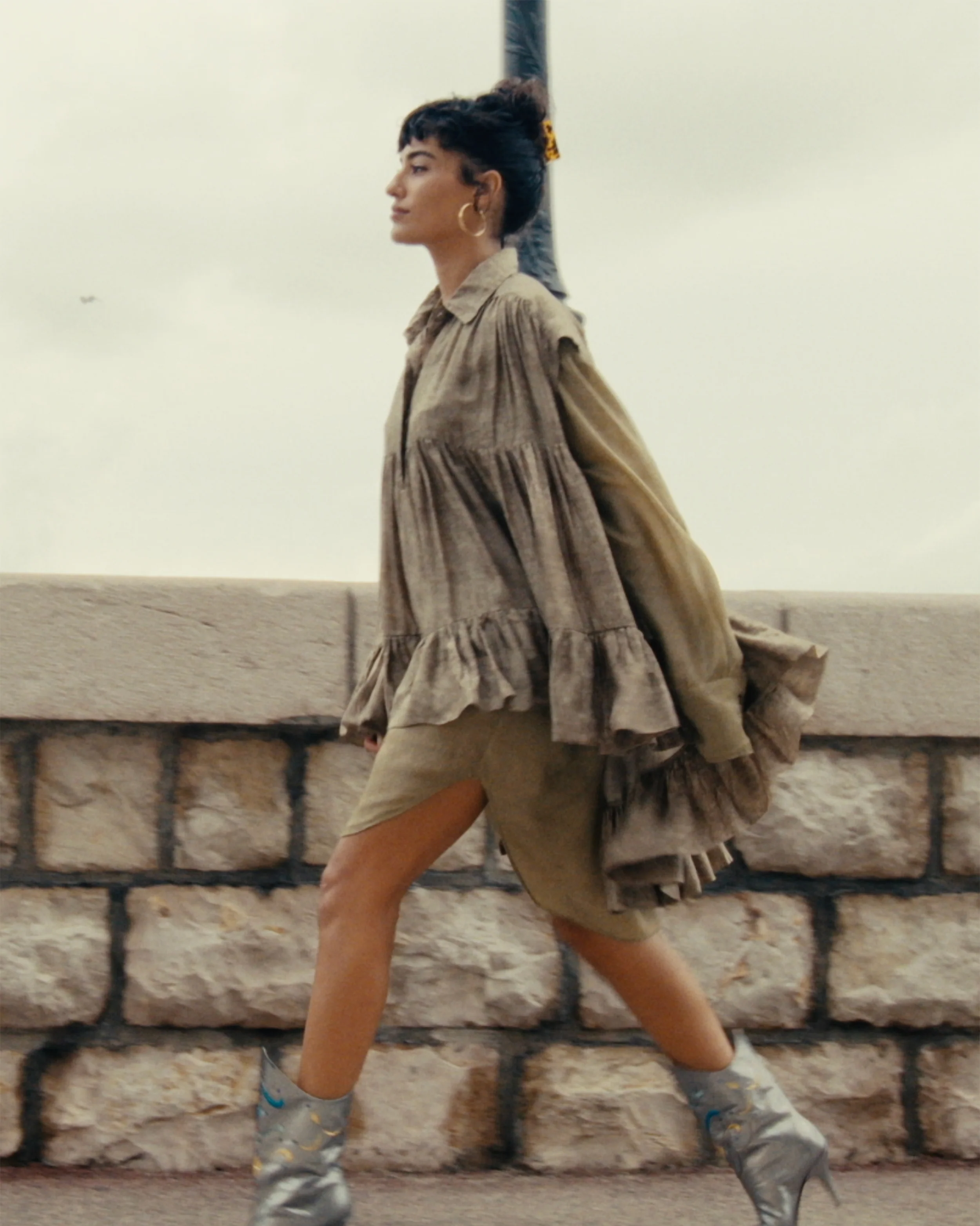 Blouse Debo - Taupe