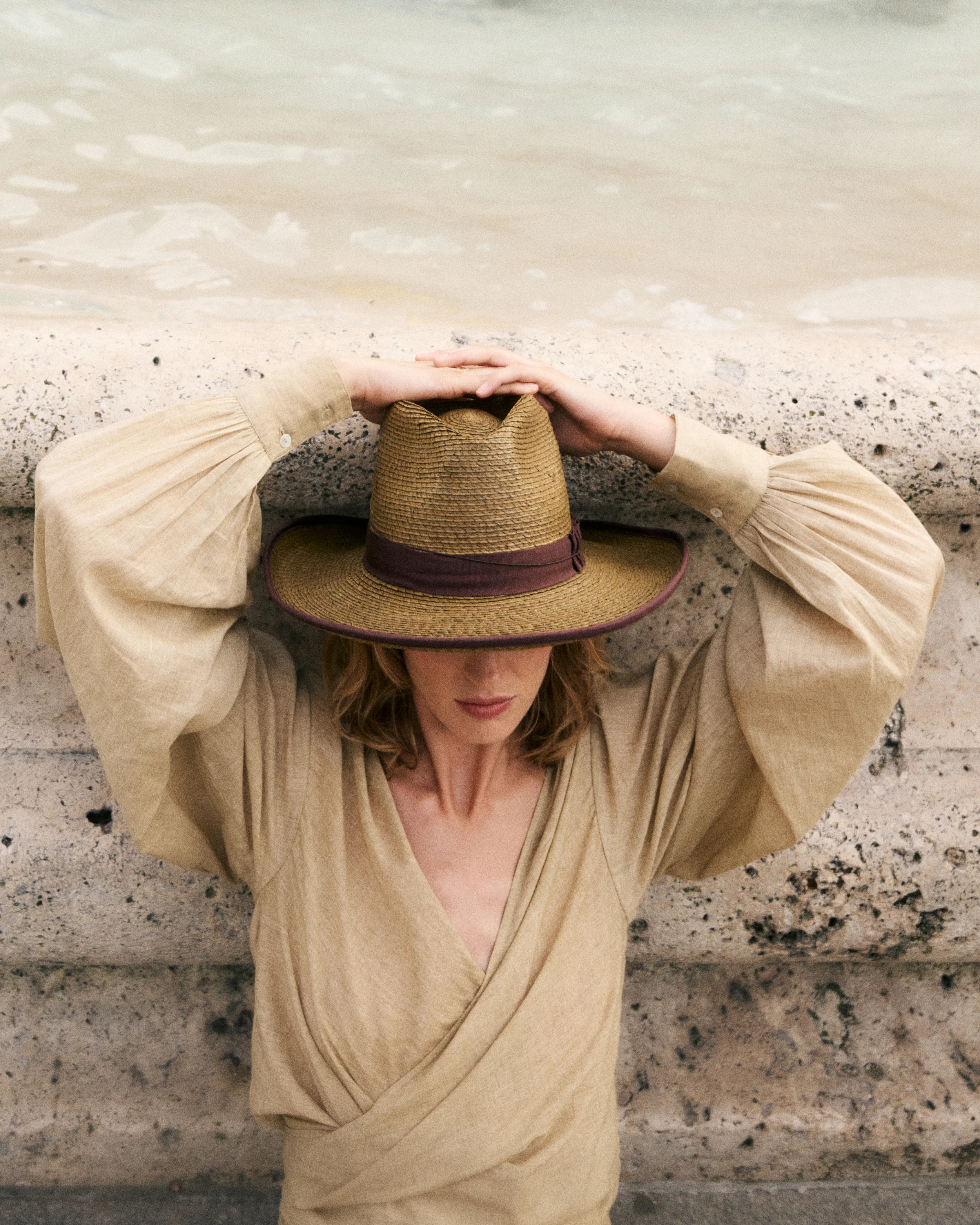 Blouse Donna - Beige - Image 7