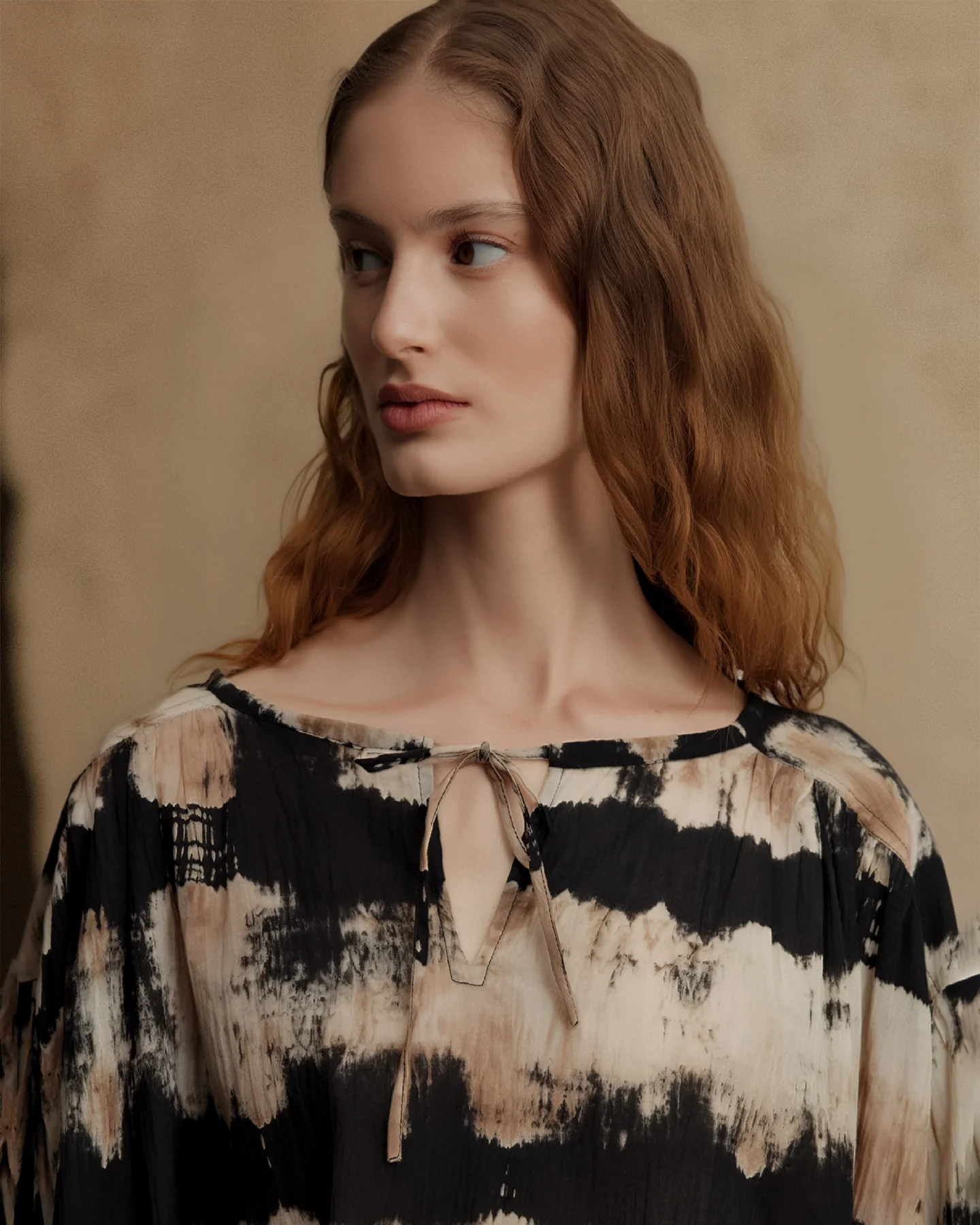 Blouse Foli - Beige - Image 2