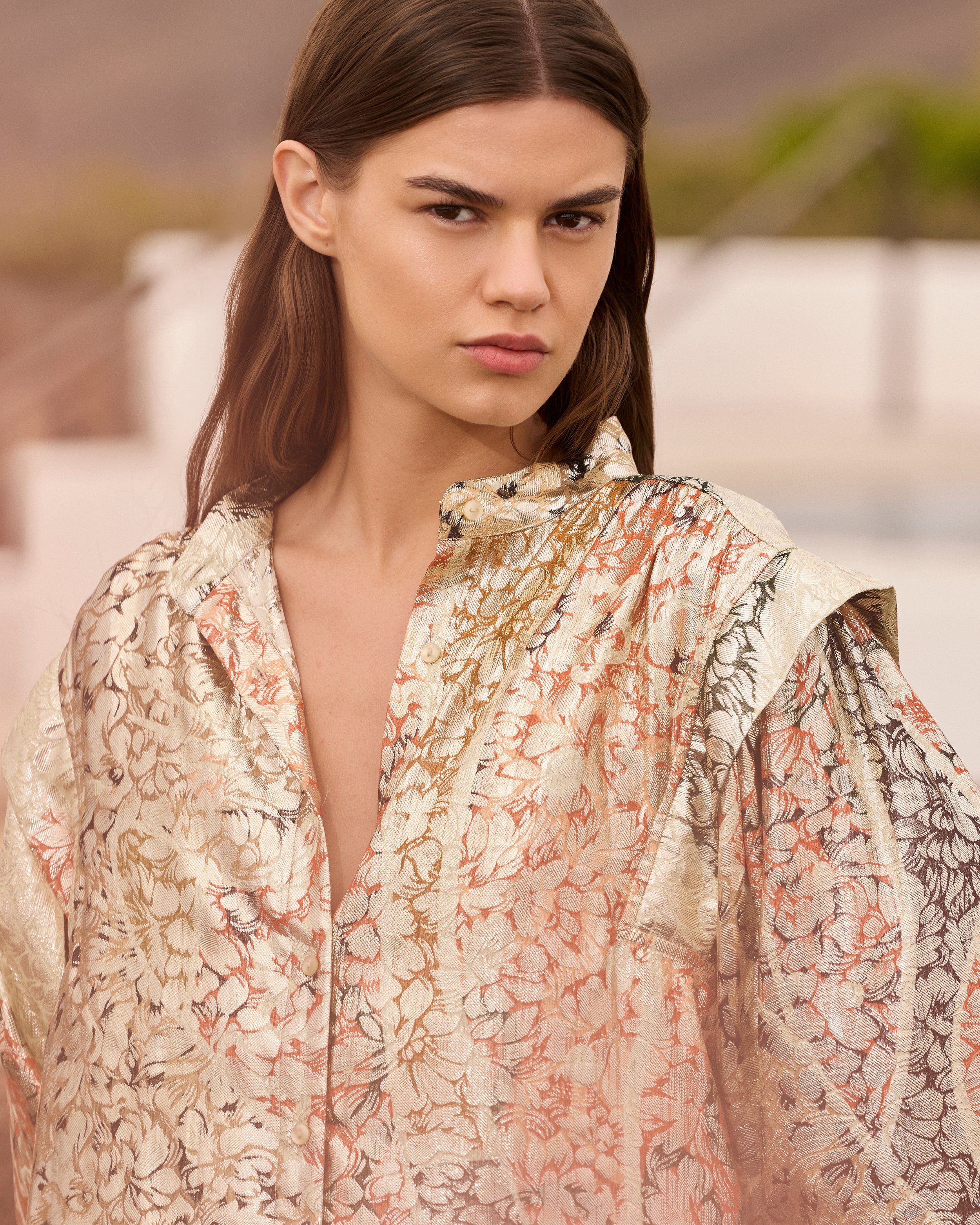 Blouse Jall - Jaune - Image 3