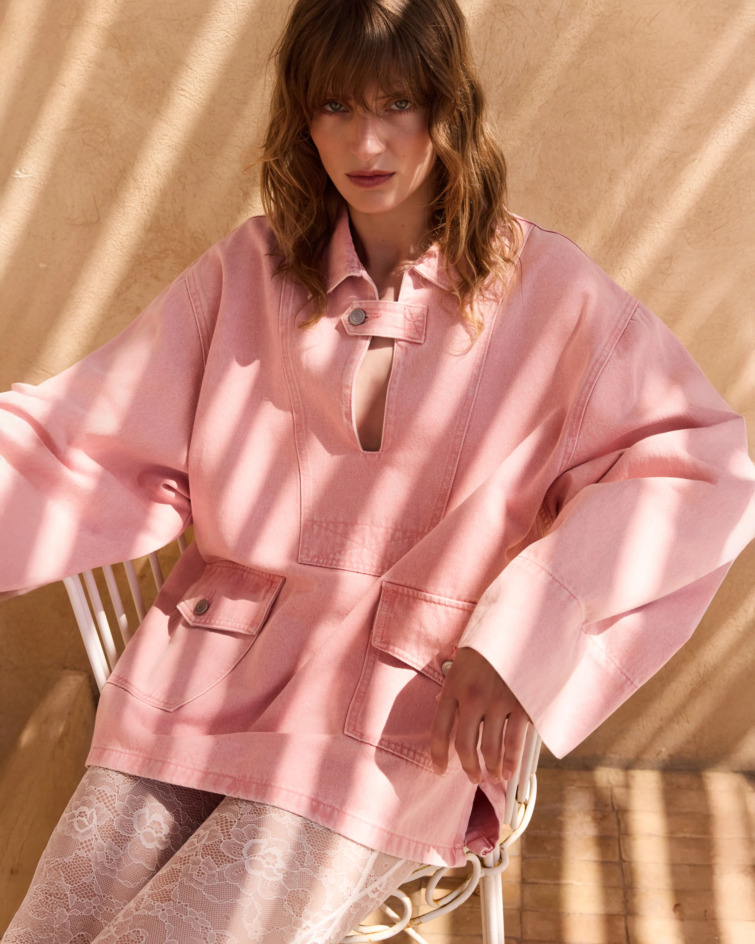 Blouse Jerri - Rose - Image 6