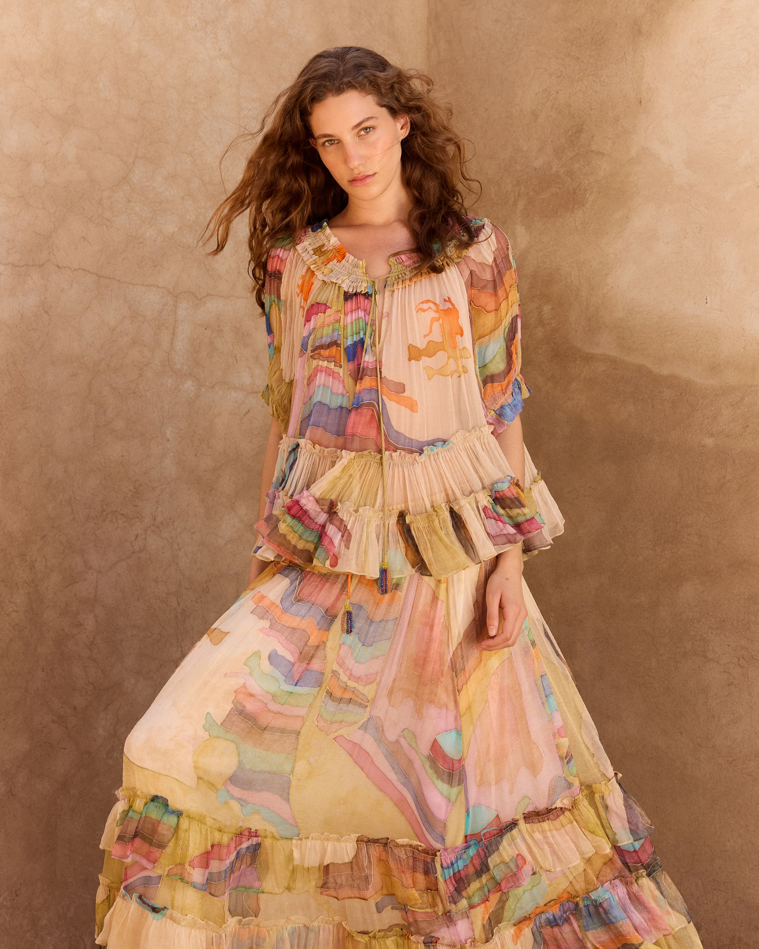 Blouse Malba - Jaune - Image 3