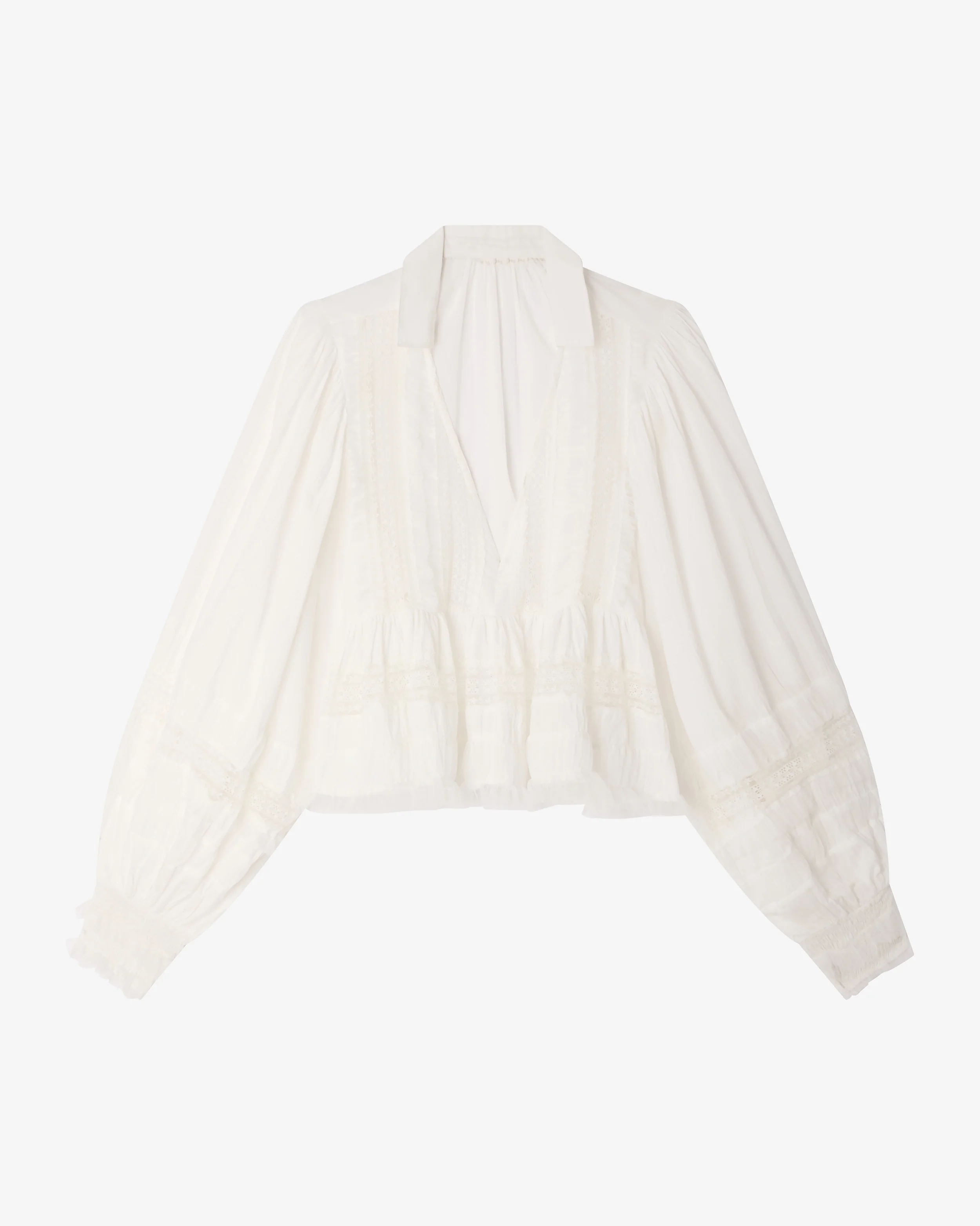 Blouse Melody - Blanc - Image 10