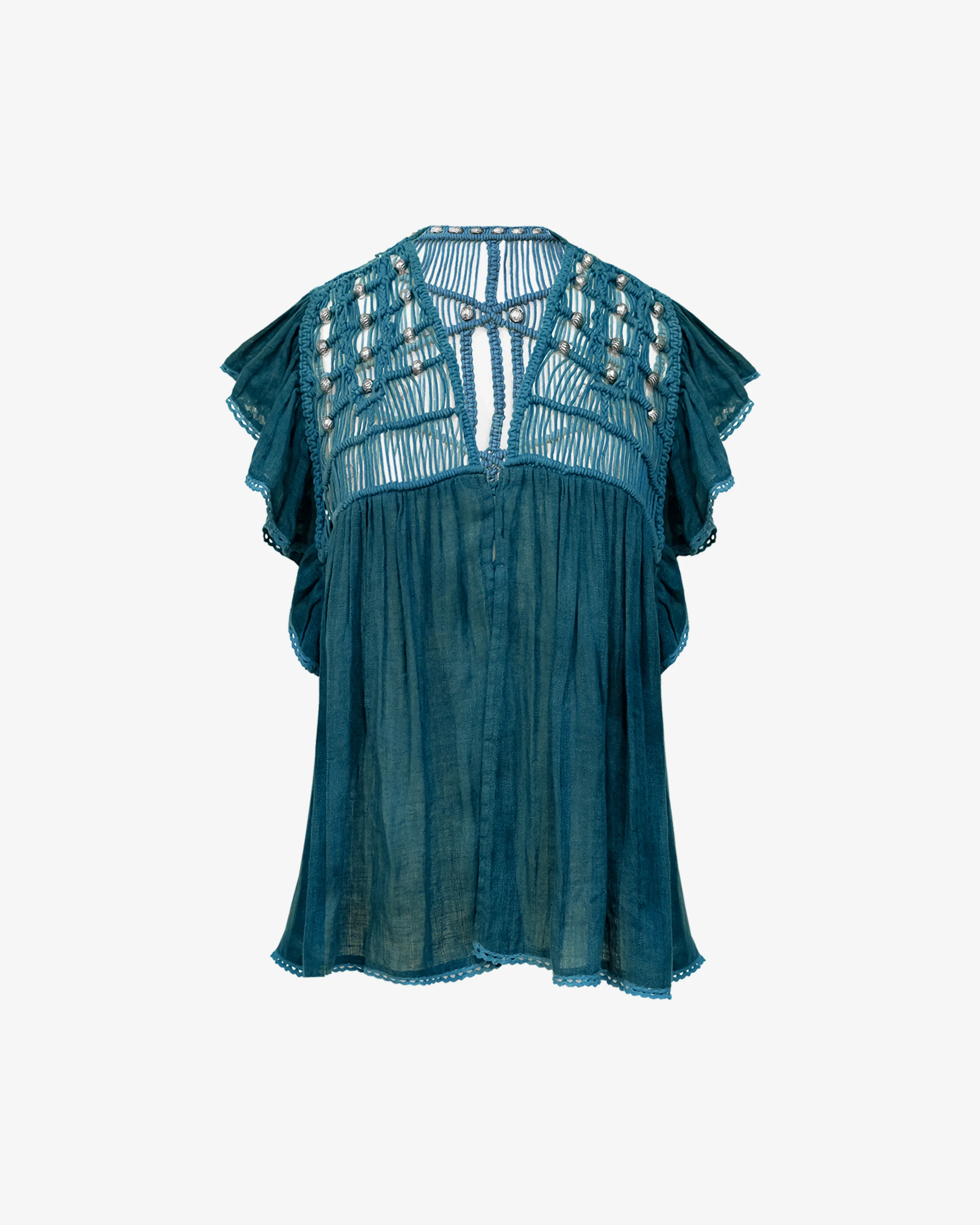 Blouse Musa - Turquoise Foncé