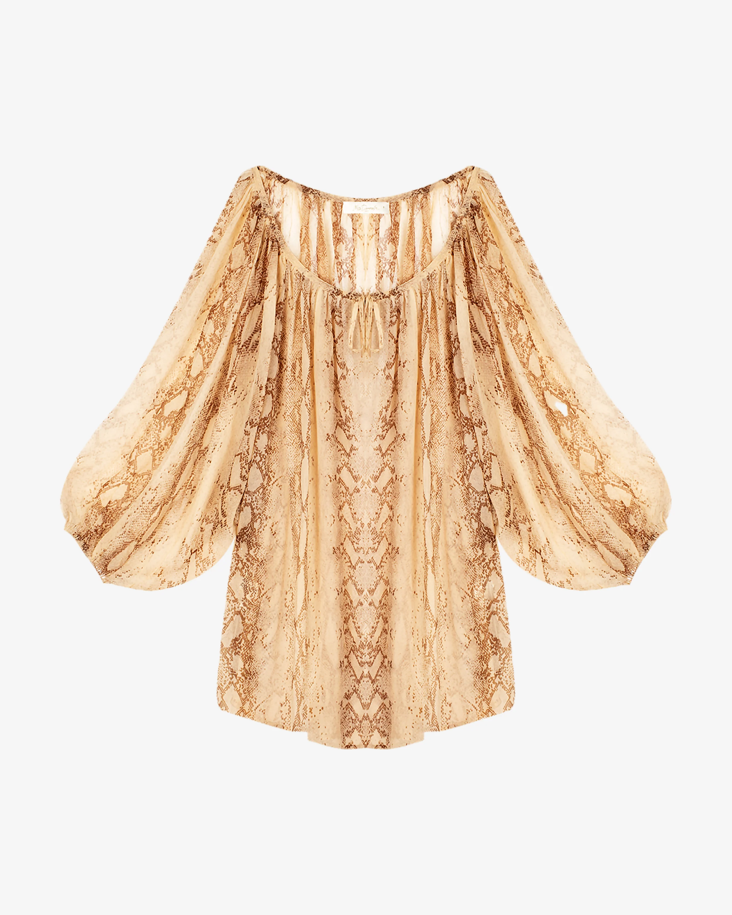 Blouse Python - Beige
