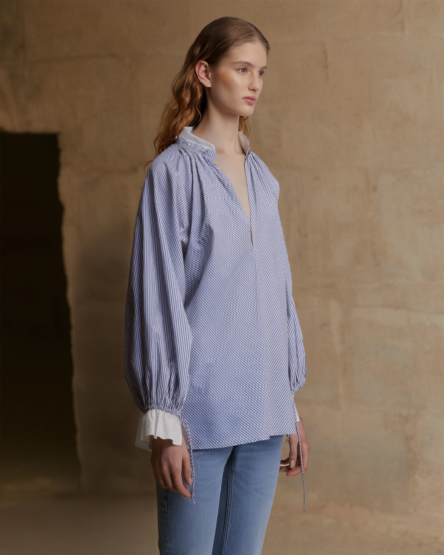 Blouse Wally - Gris - Image 2