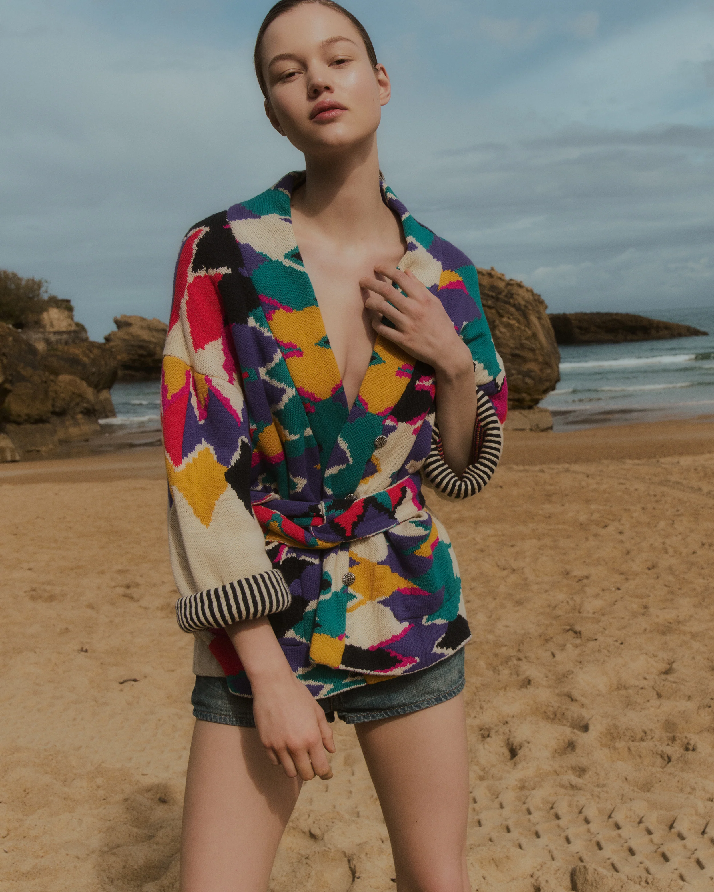 Cardigan Athan - Ivoire - Image 3