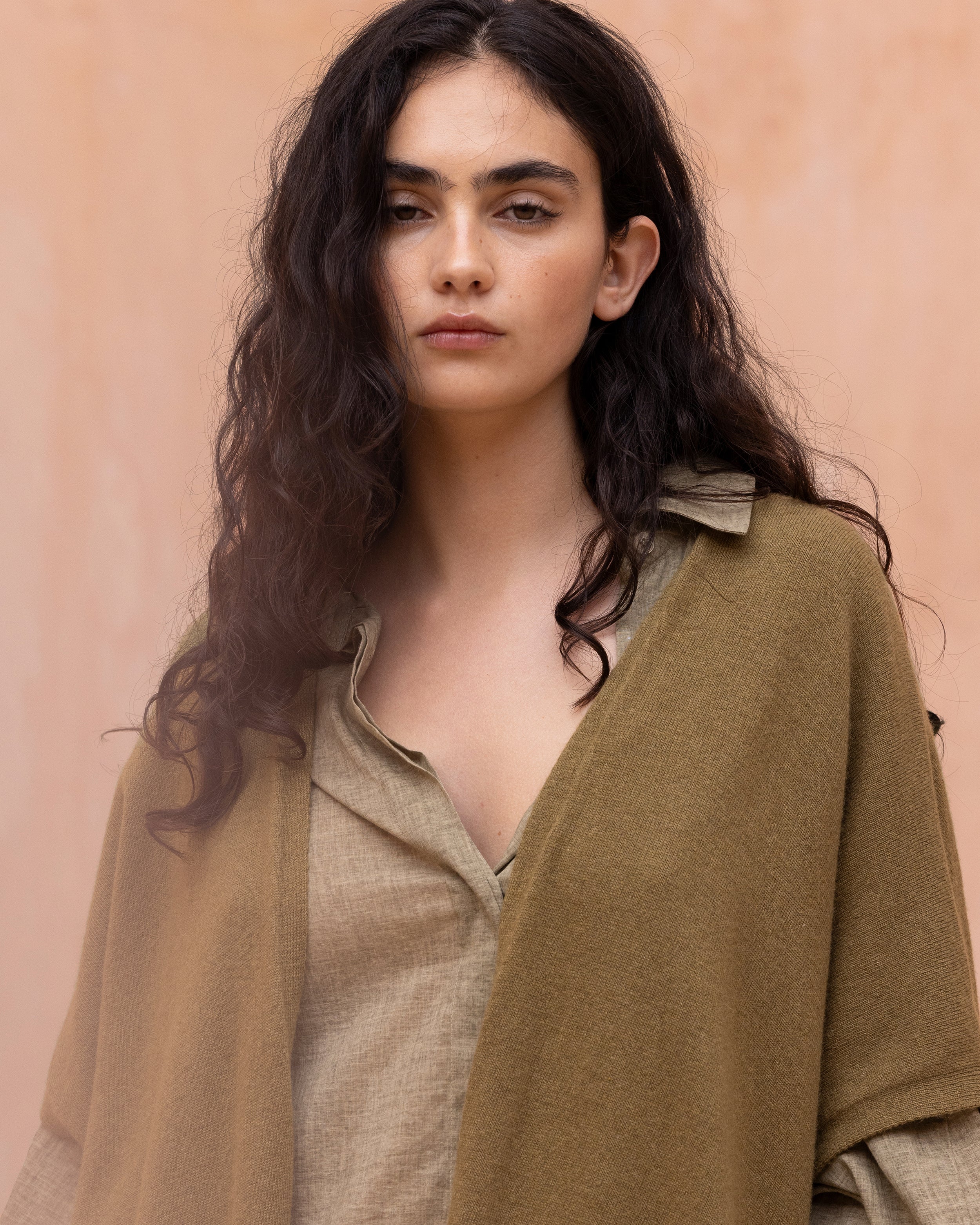 Cardigan Camelia - Marron Olive - Image 3