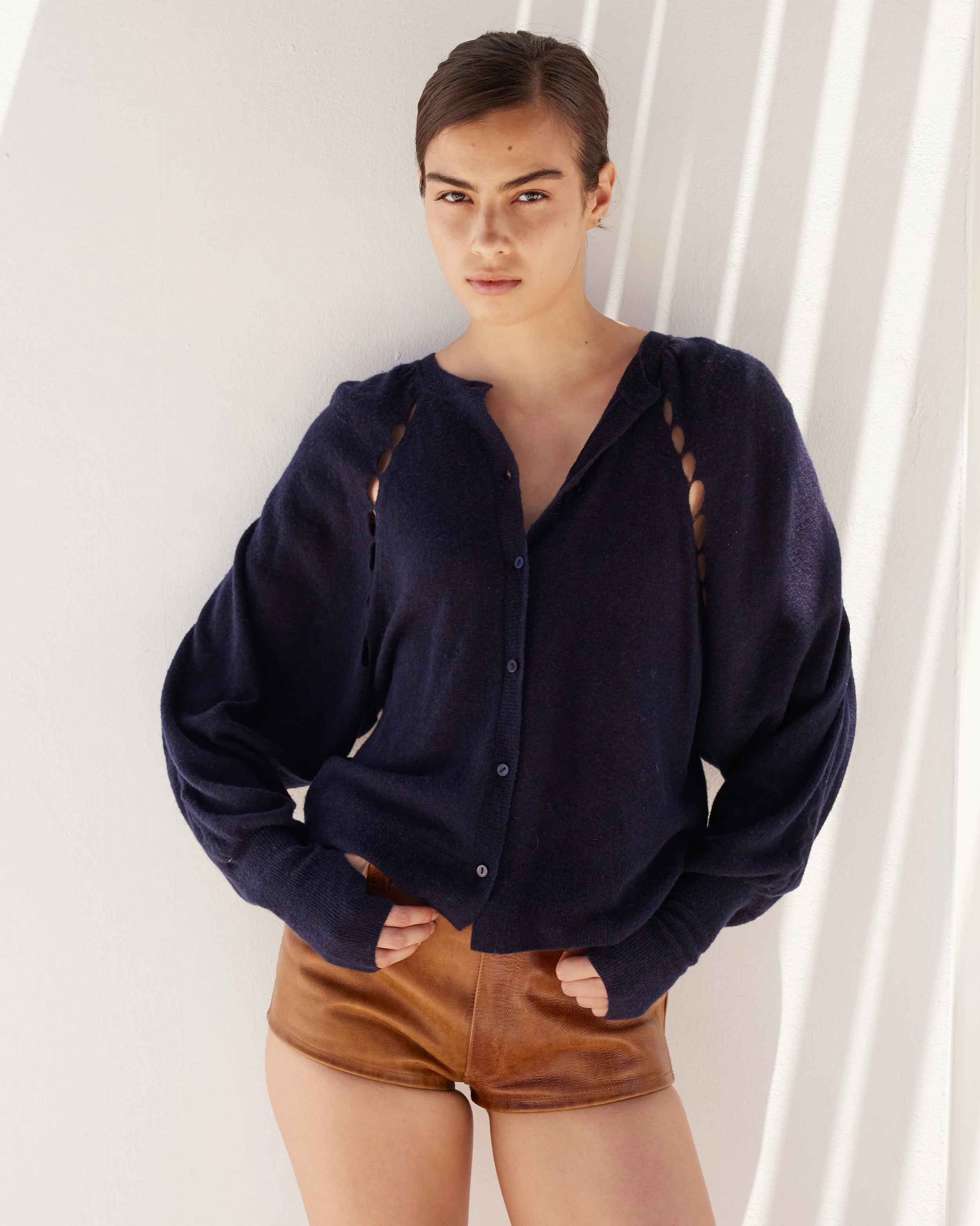 Cardigan Carnation - Bleu Marine - Image 5