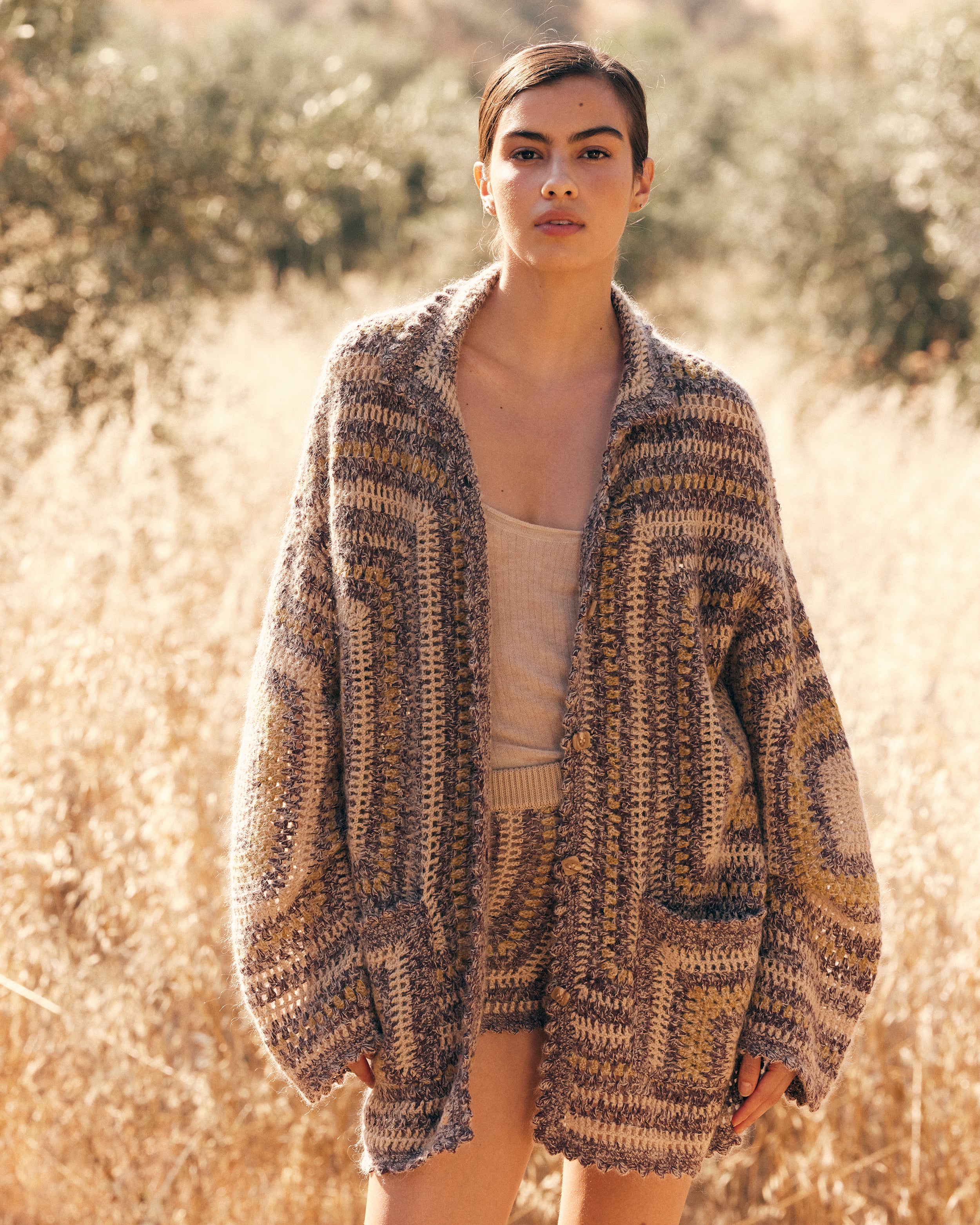 Cardigan Dice - Jaune - Image 4