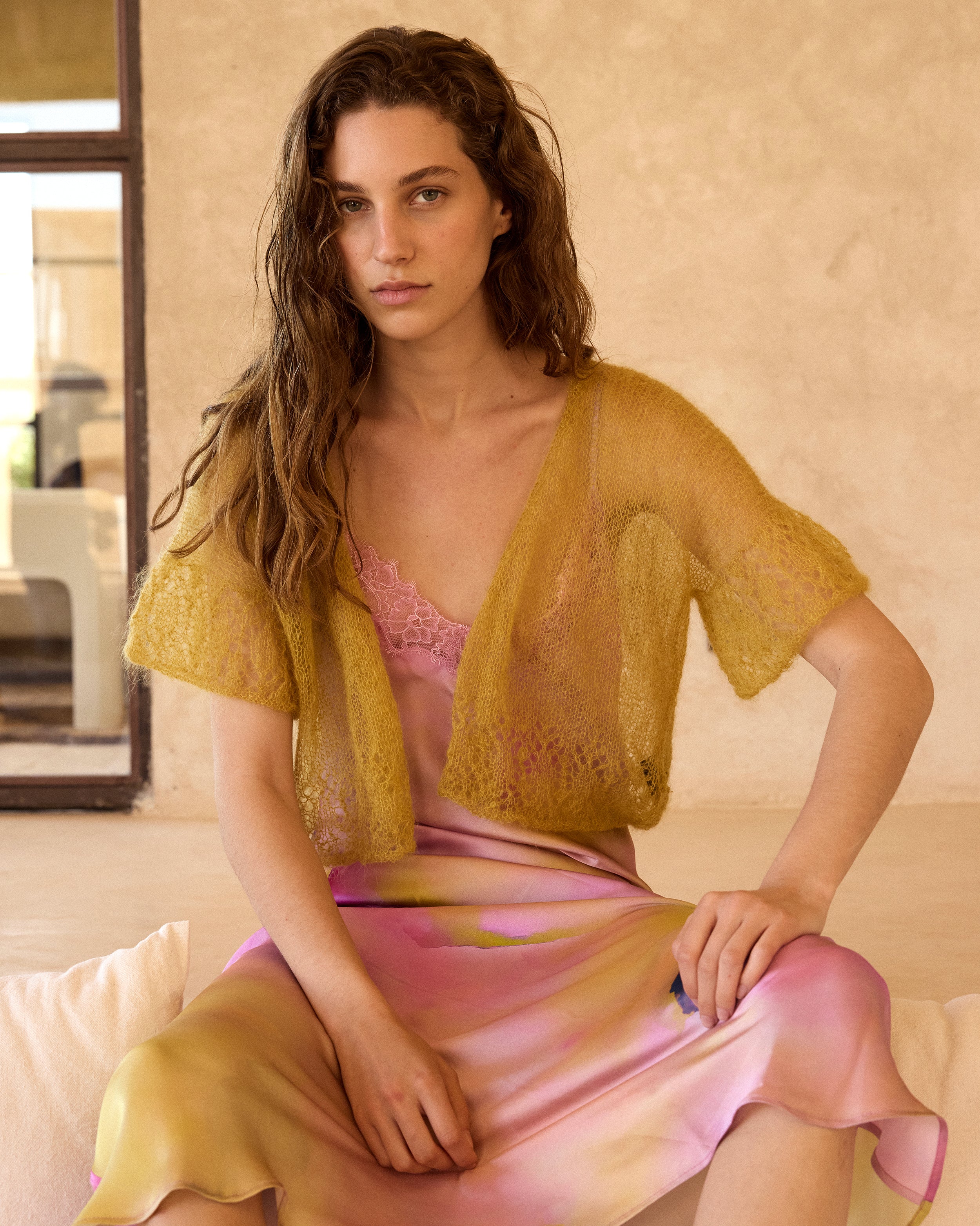 Cardigan Hanan - Ocre