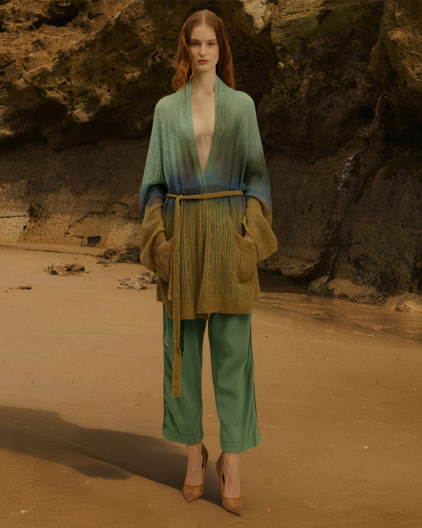 Cardigan Issa - Vert