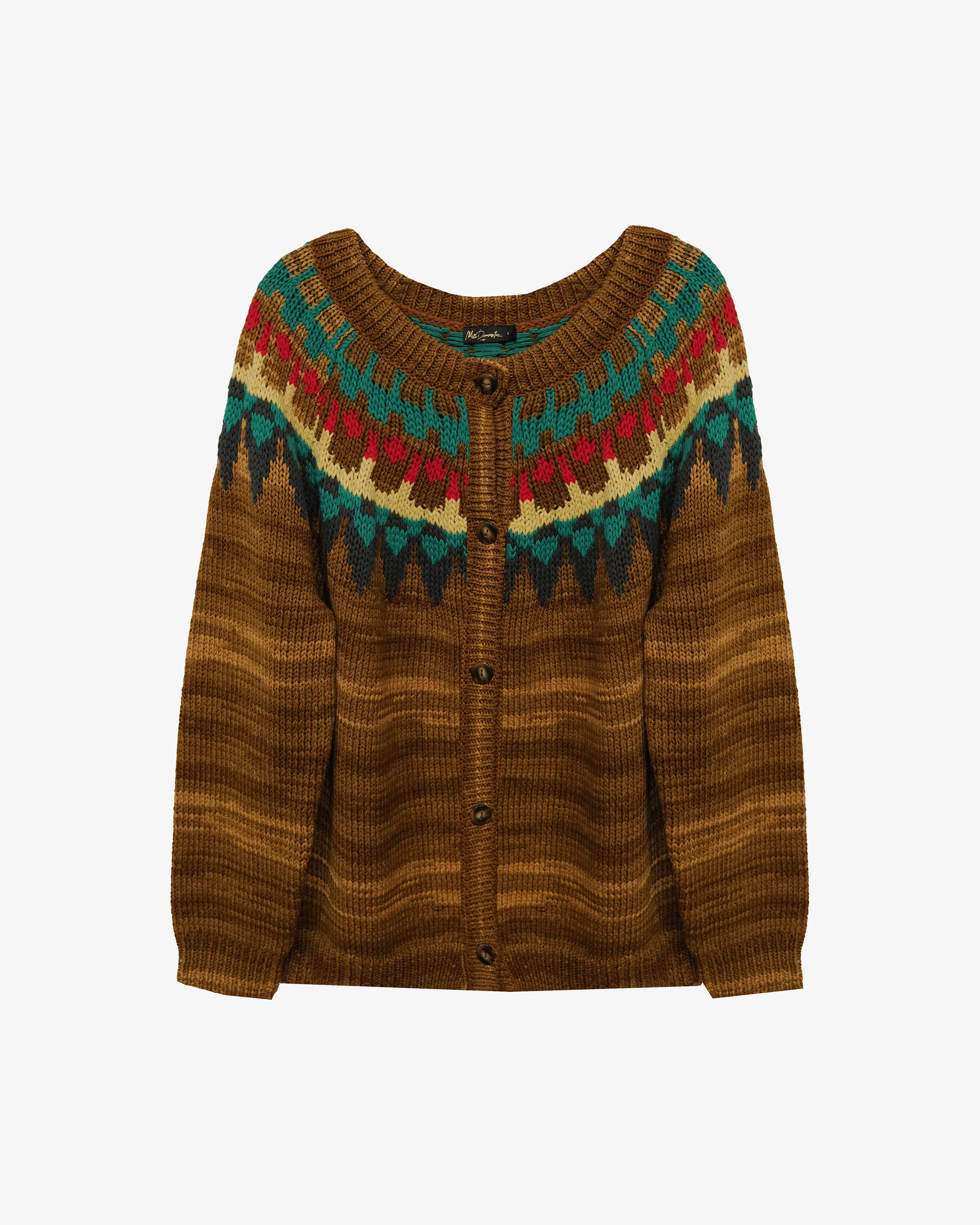 Cardigan Shawn - Ocre