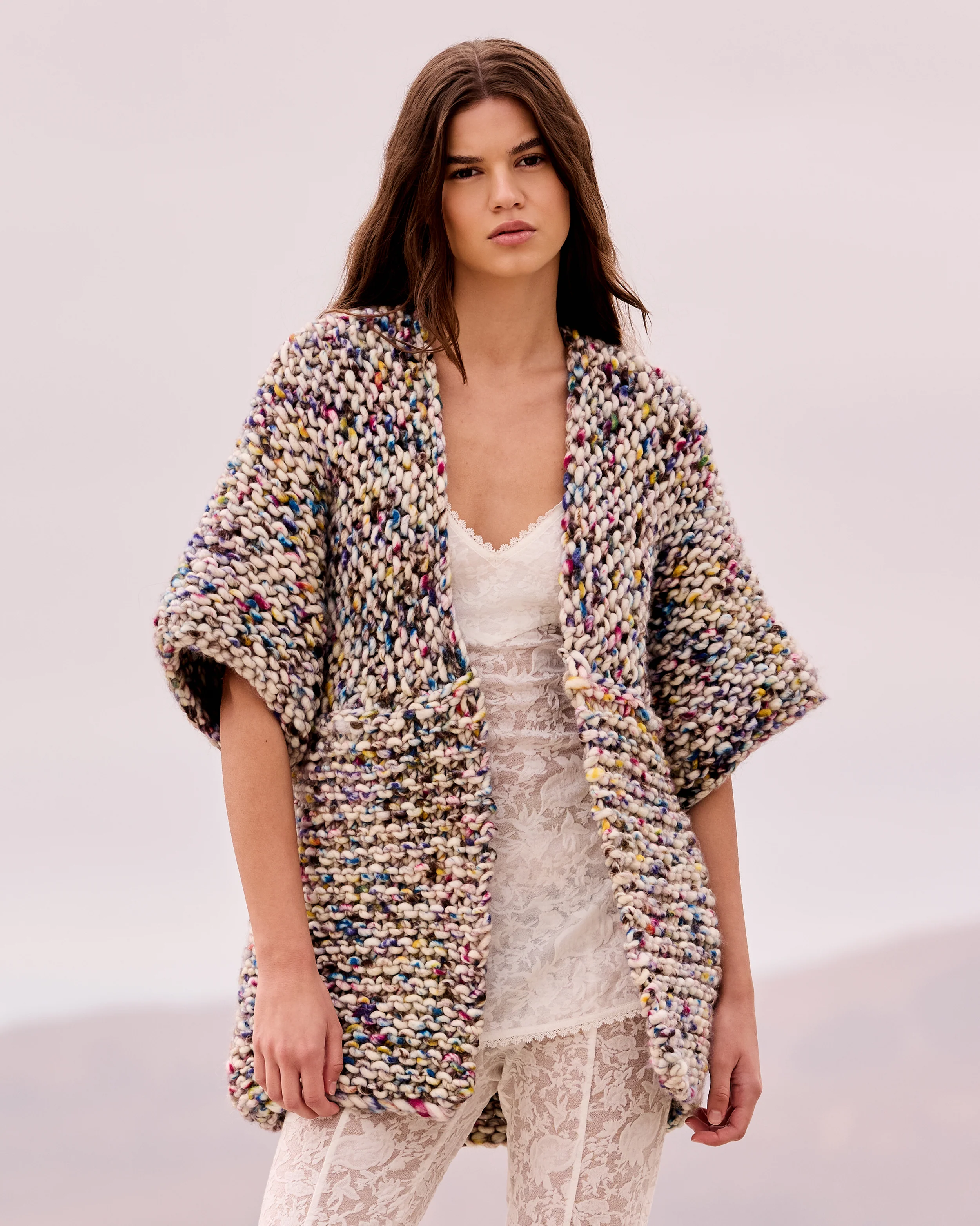 Cardigan Stami - Rose