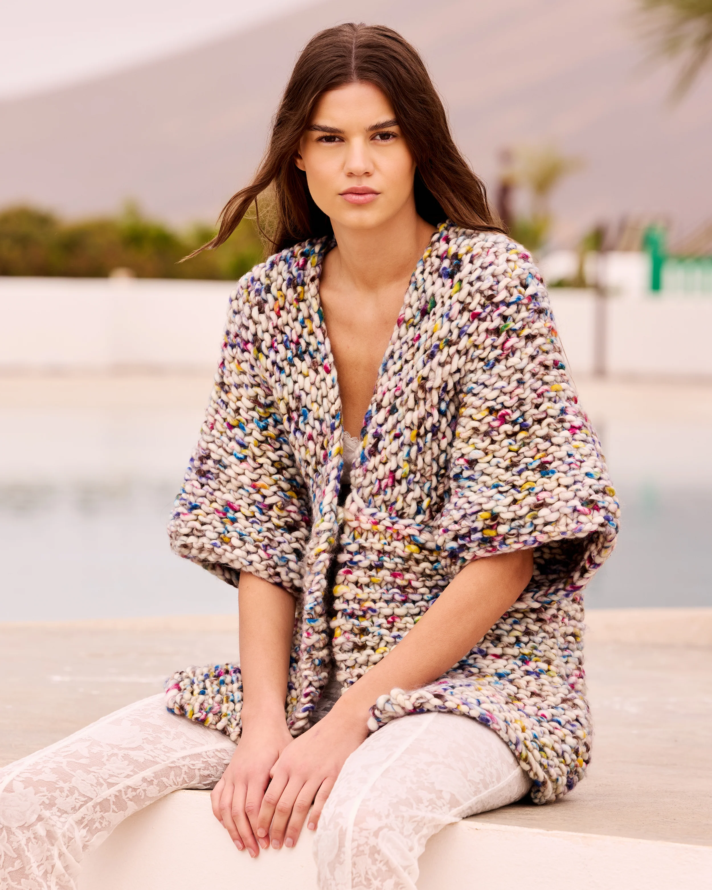 Cardigan Stami - Rose - Image 4