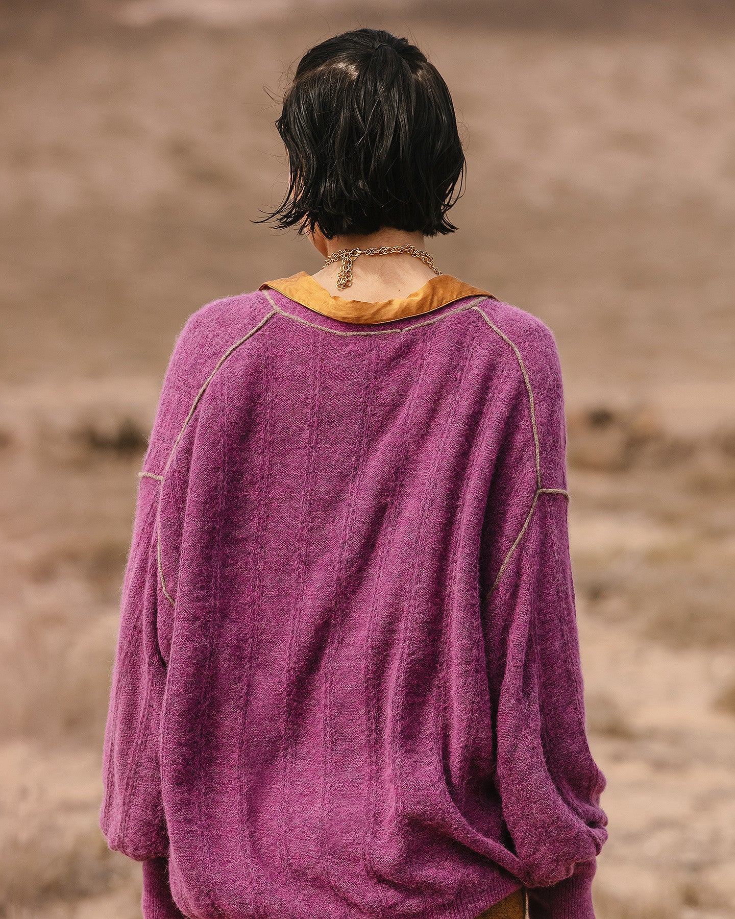Cardigan Taki - Violet - Image 6