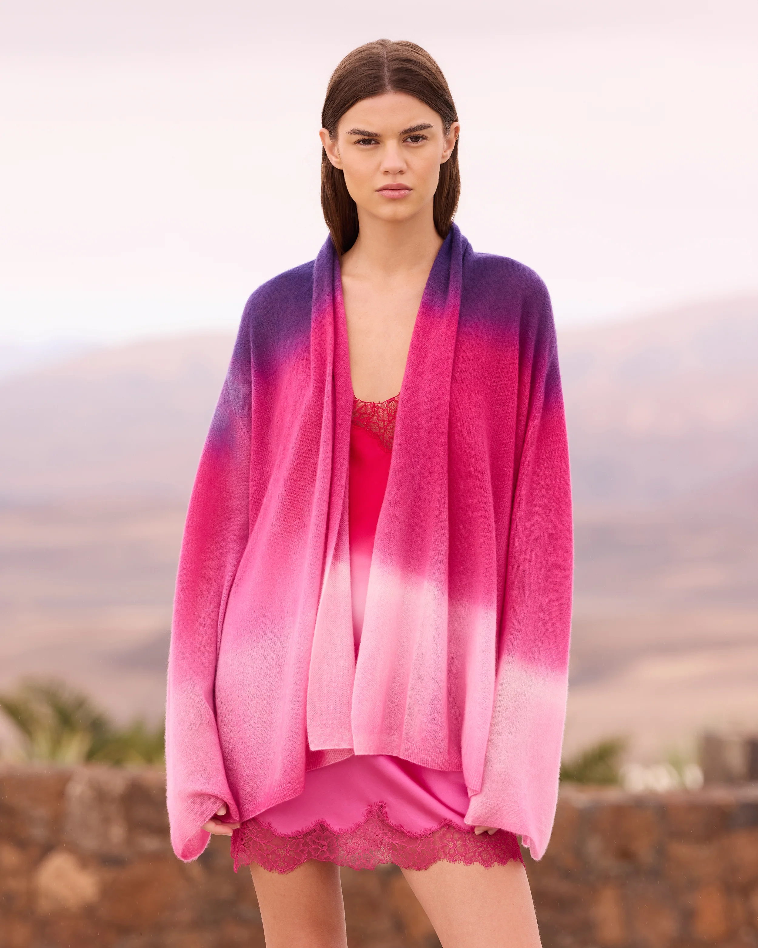 Cardigan Tilak - Rose