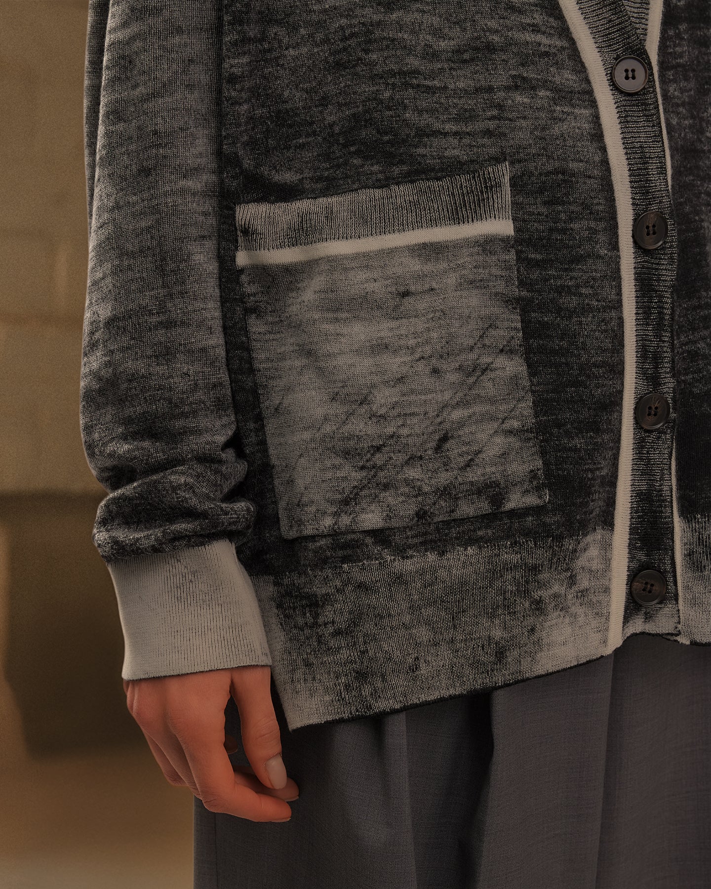 Cardigan Xena - Noir - Image 3