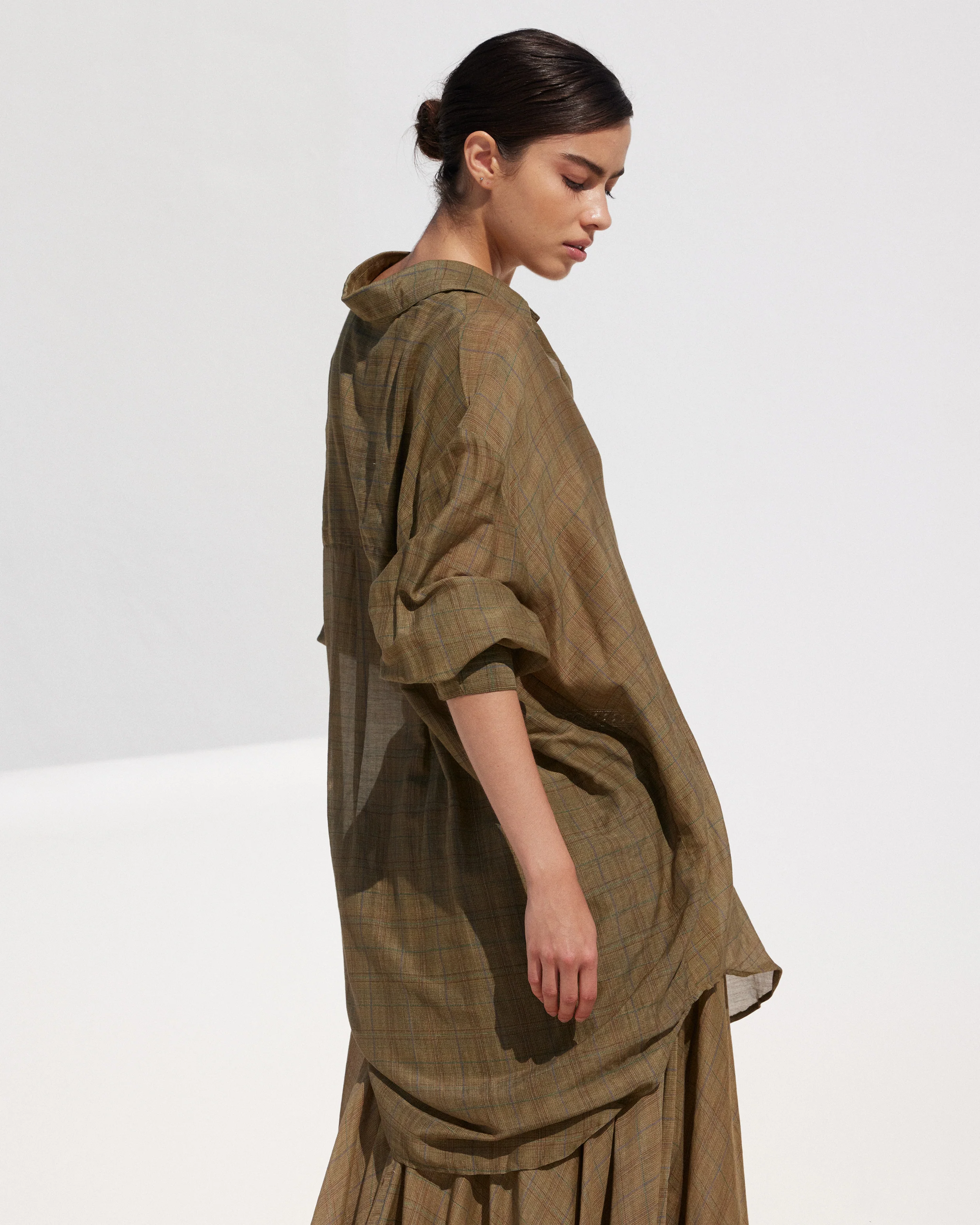 Chemise Brunello - Kaki - Image 5