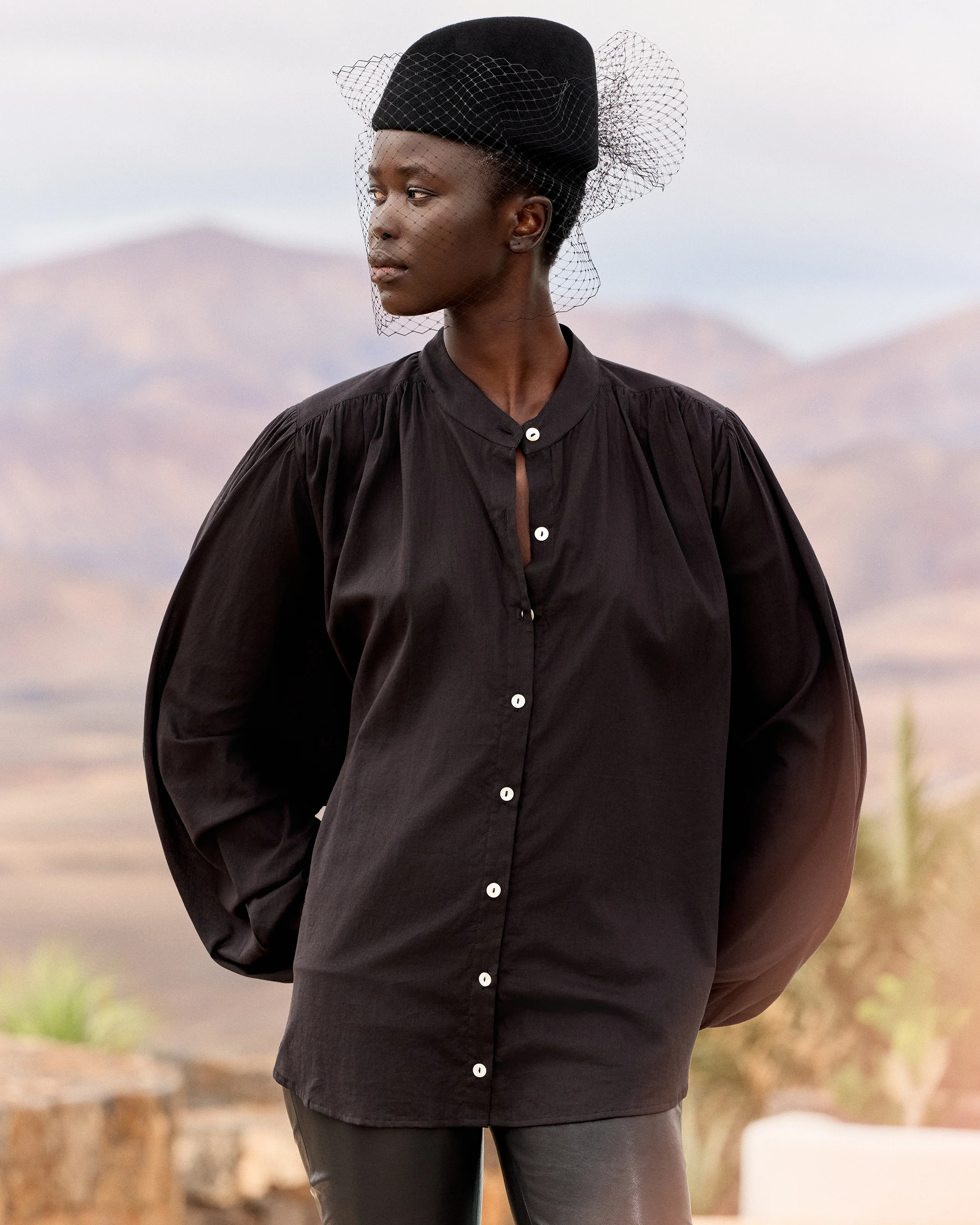 Chemise Celeste - Noir