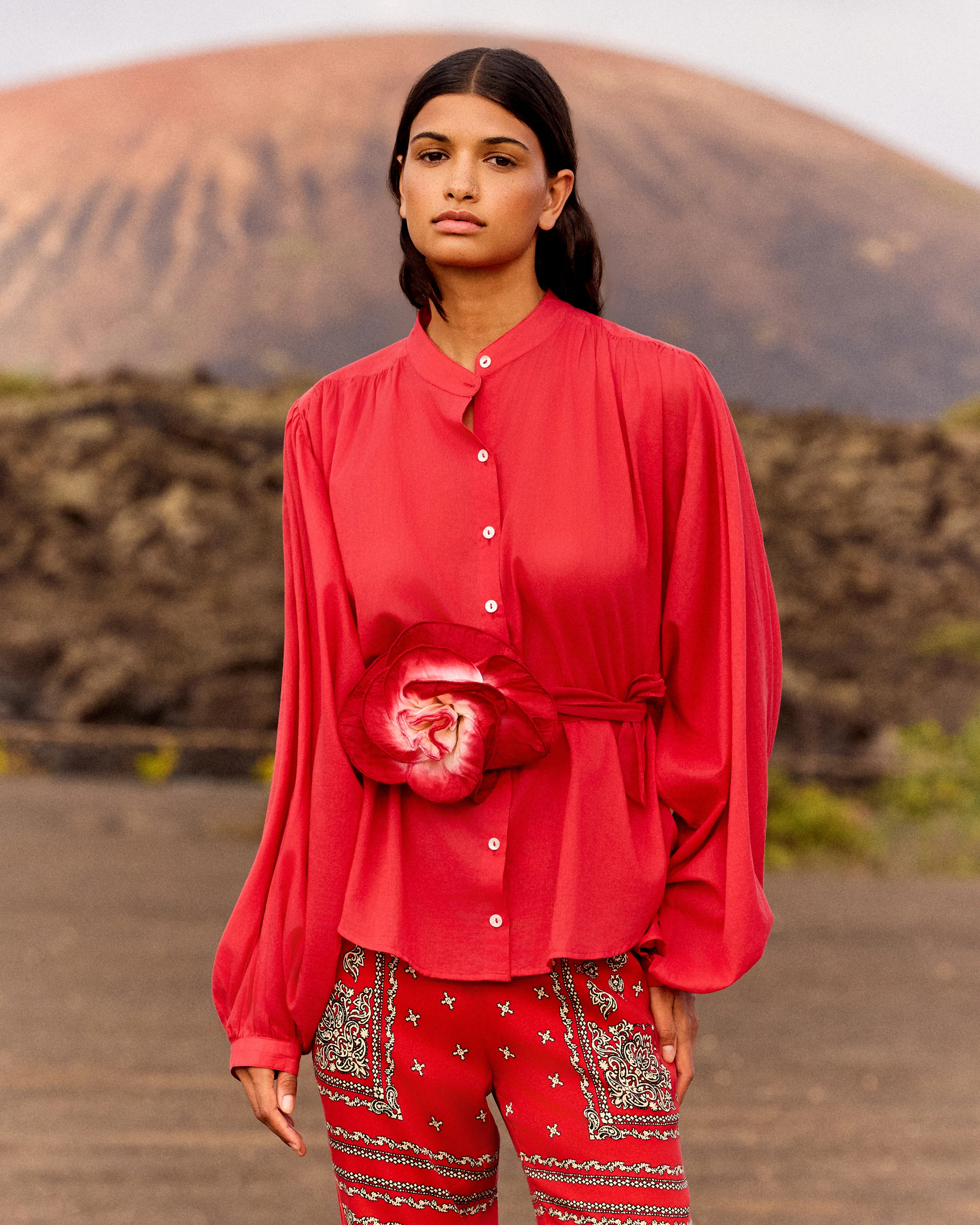 Chemise Celeste - Rouge