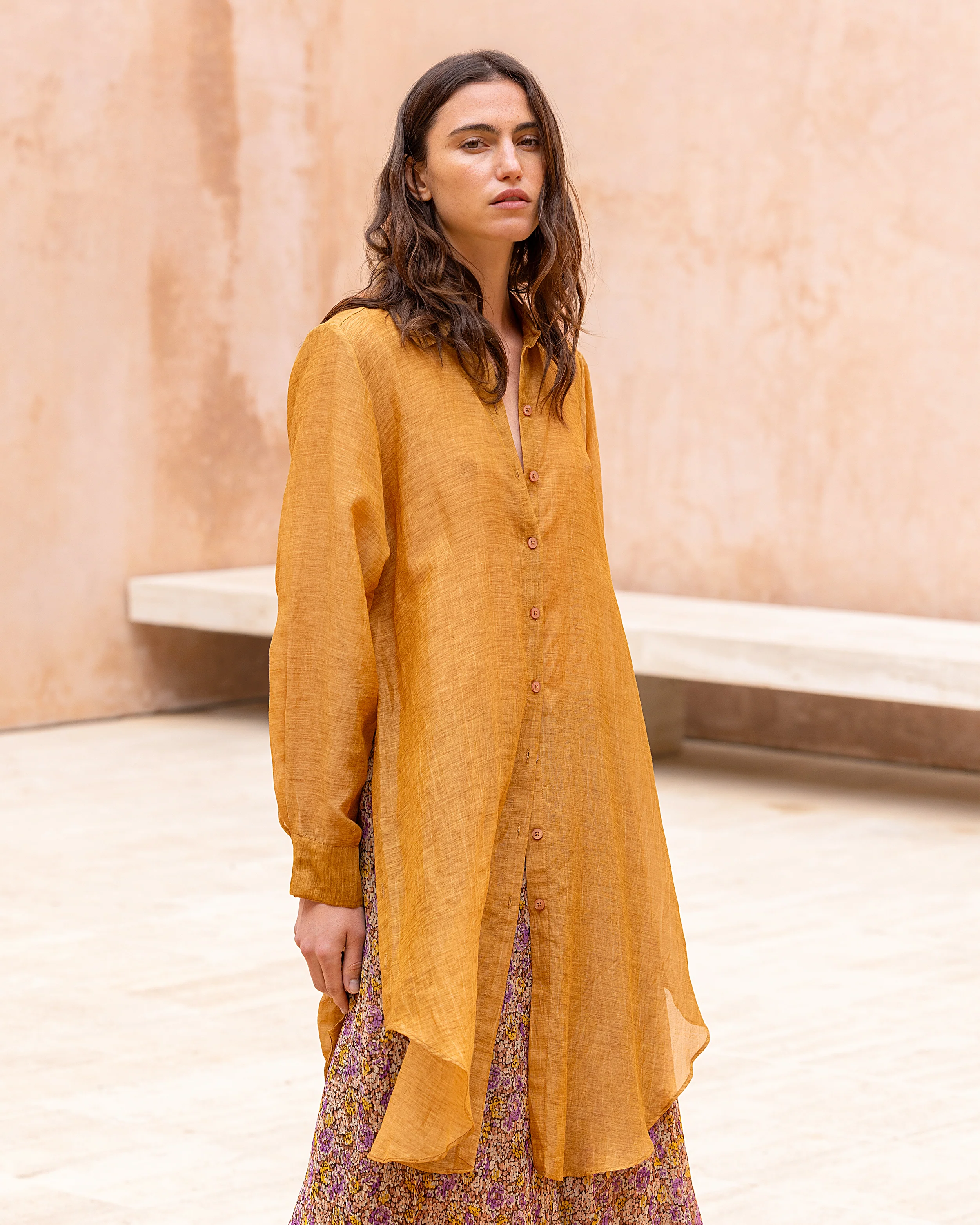 Chemise Frubus - Ocre - Image 3