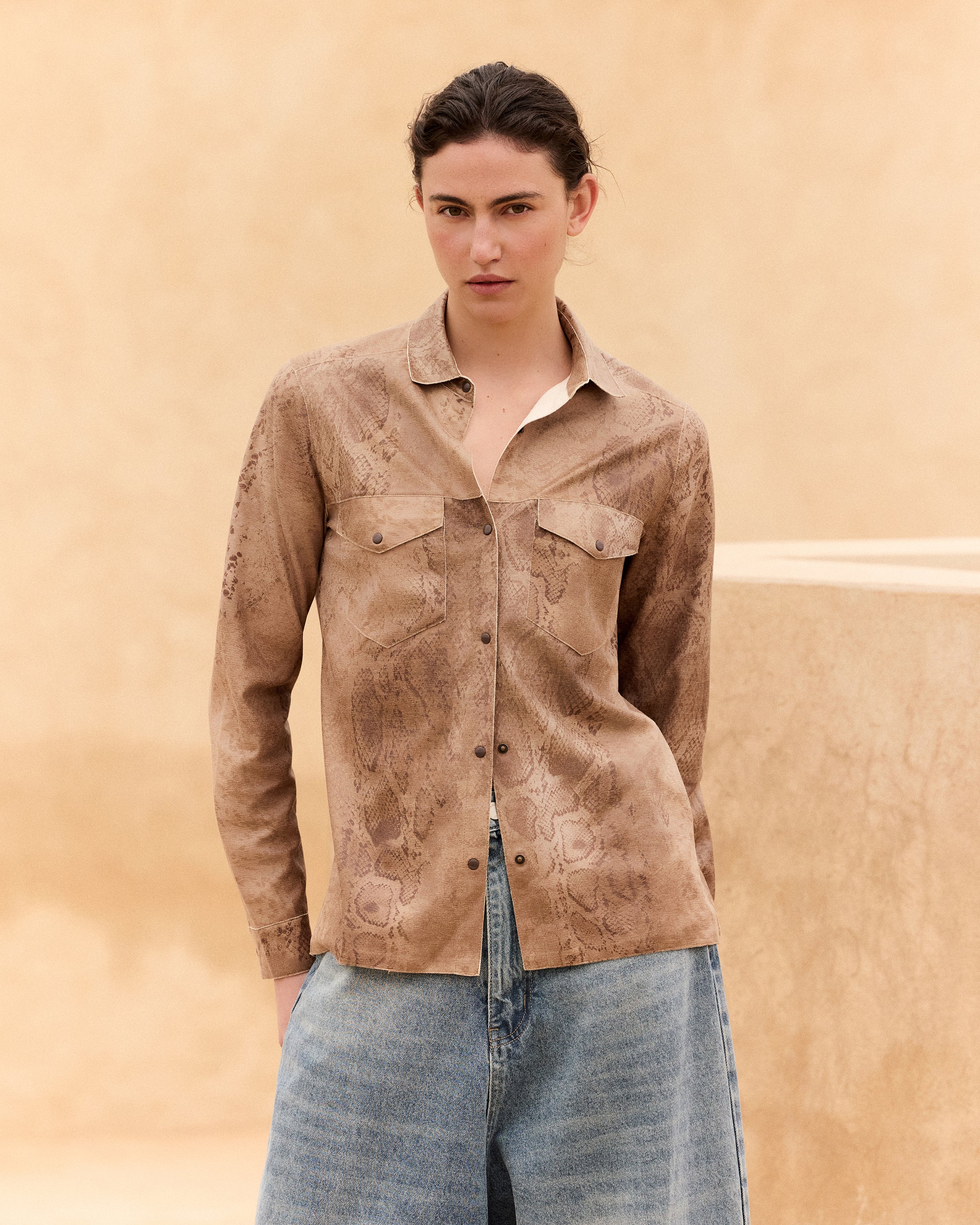 Chemise Hall - Beige