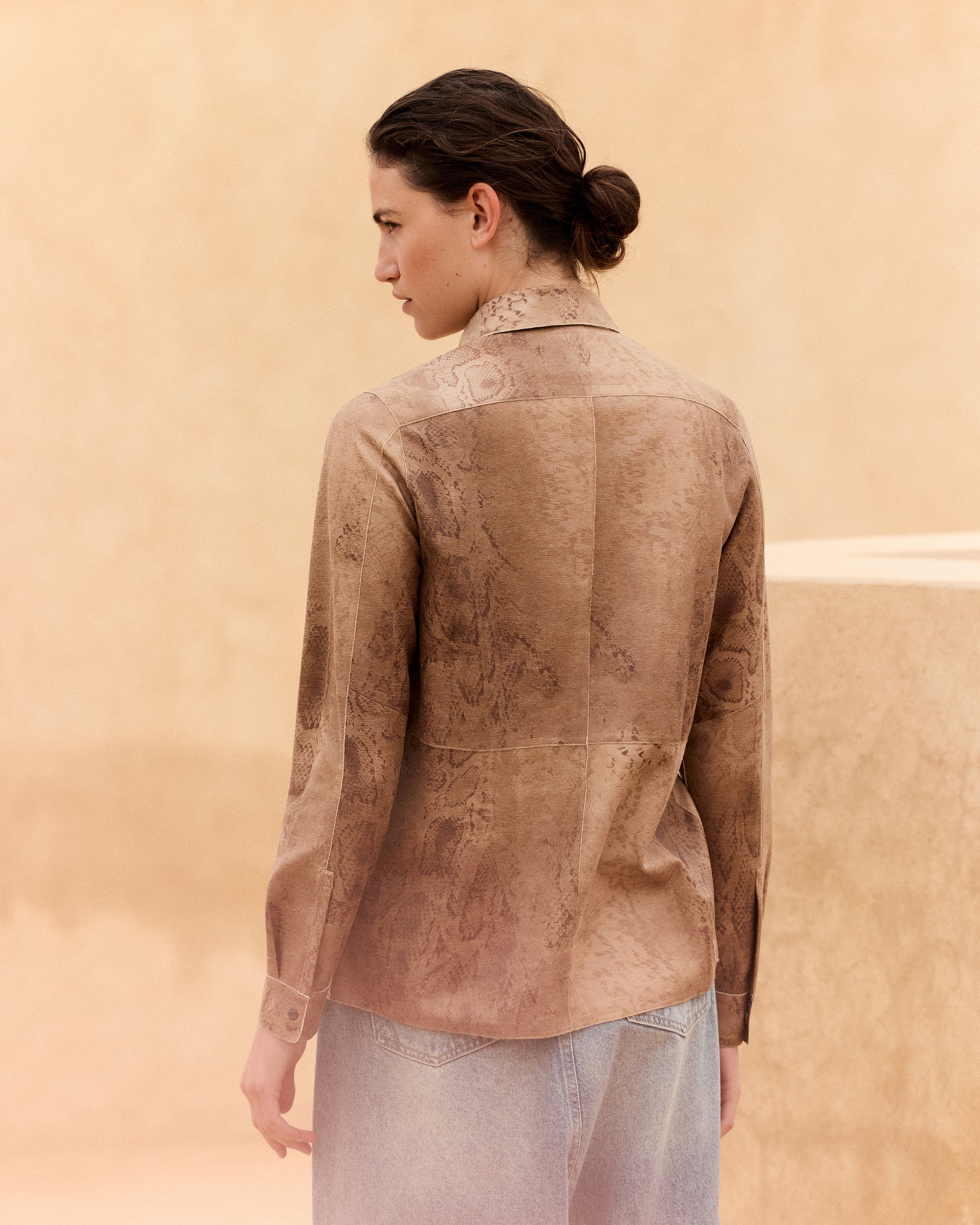 Chemise Hall - Beige - Image 3