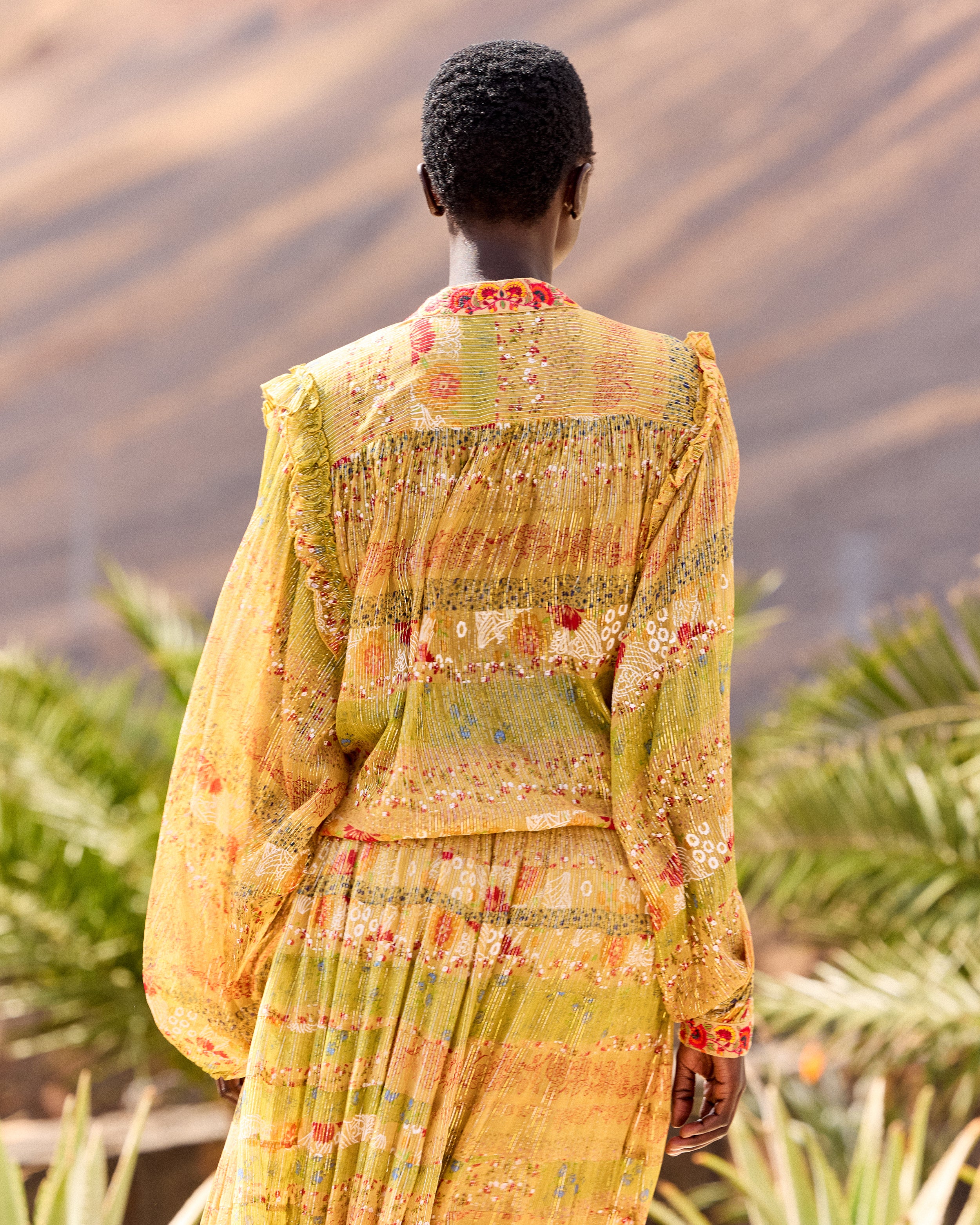 Chemise Kumin - Jaune - Image 4