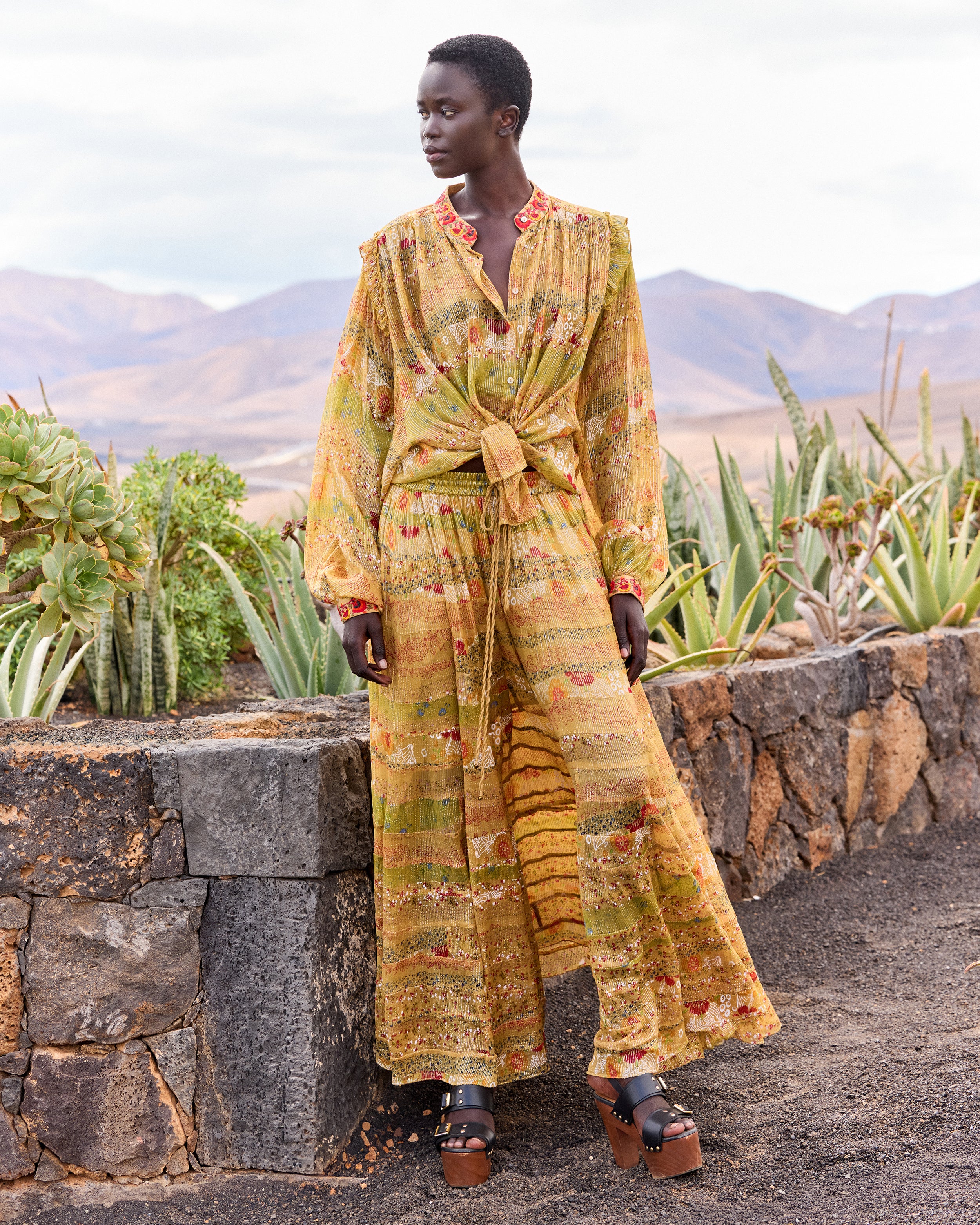 Chemise Kumin - Jaune - Image 6