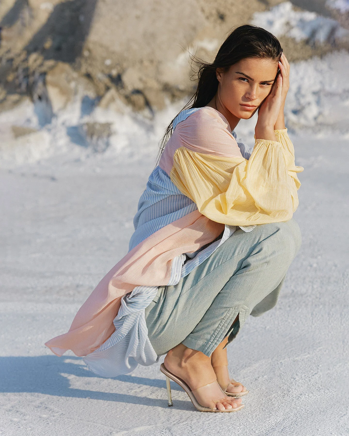 Chemise Maria - Jaune - Image 2