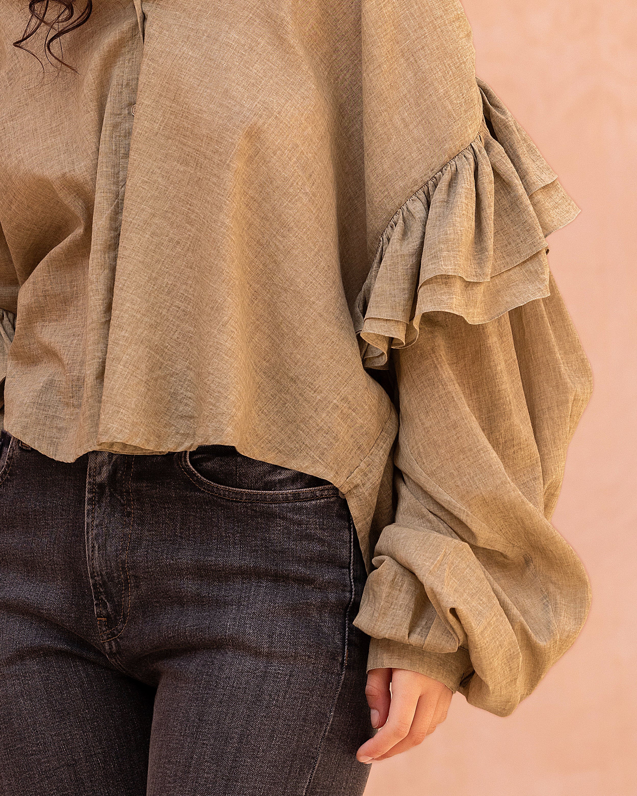 Chemise Odessa - Beige - Image 3