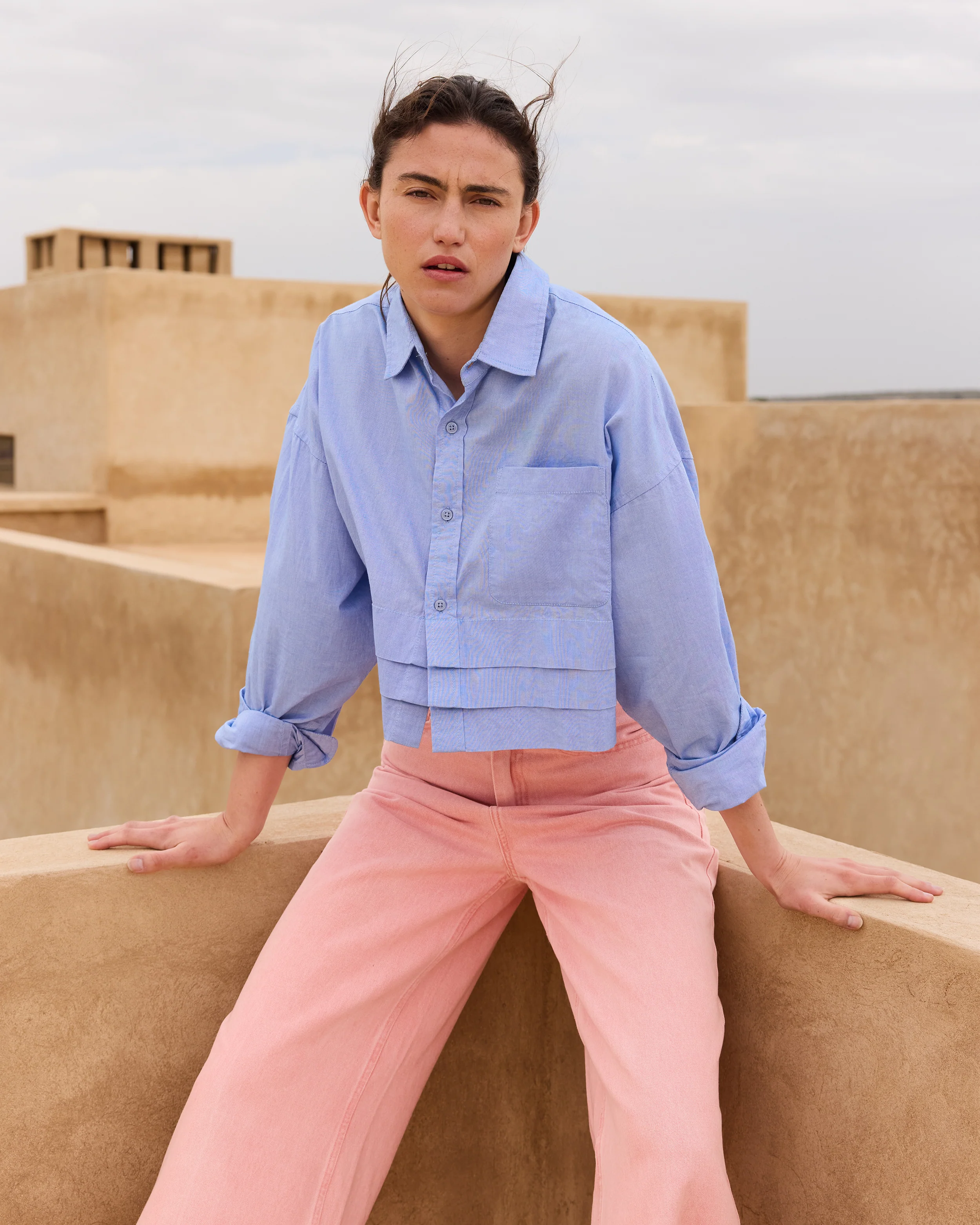 Chemise Samer - Bleu - Image 2