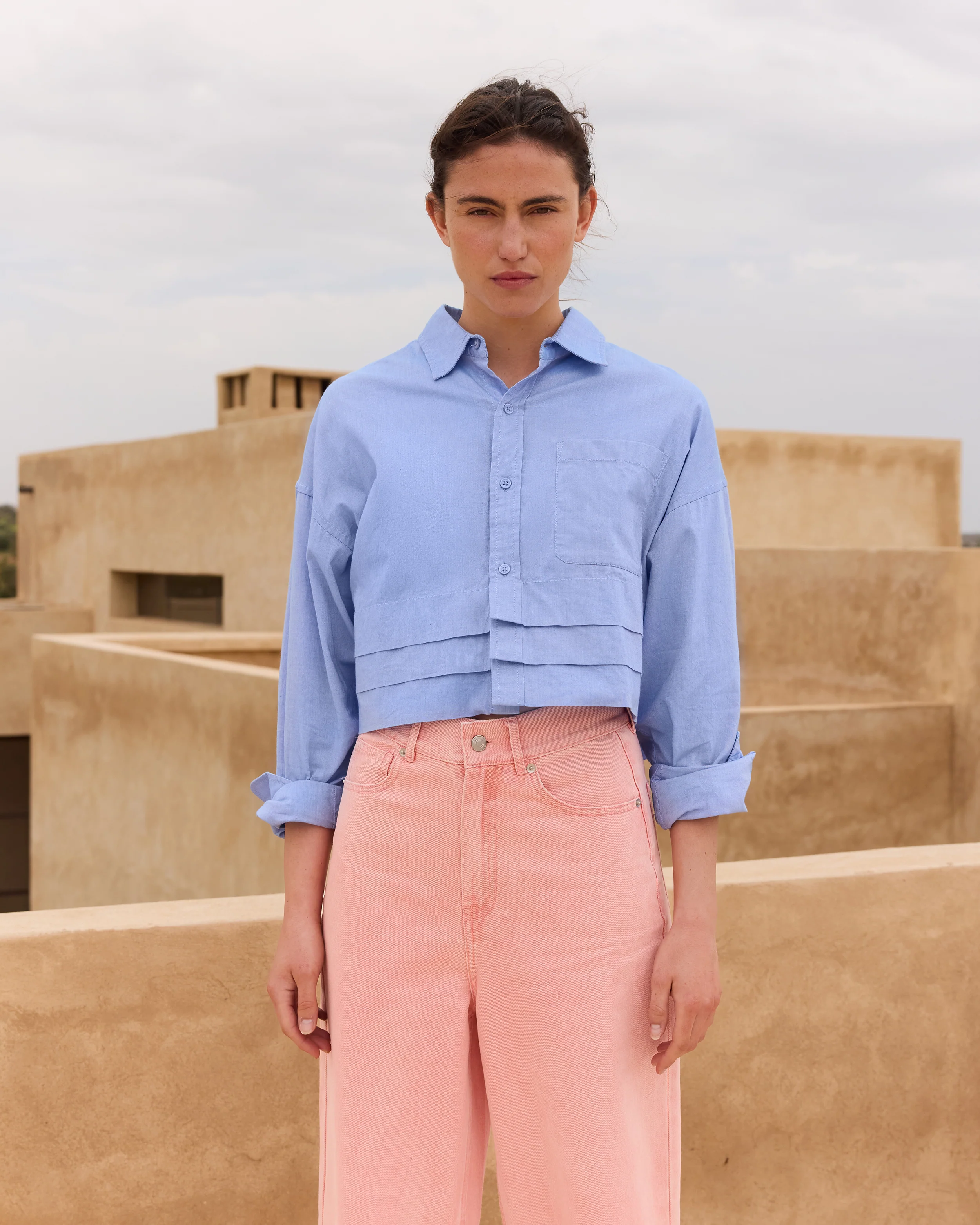 Chemise Samer - Bleu - Image 4