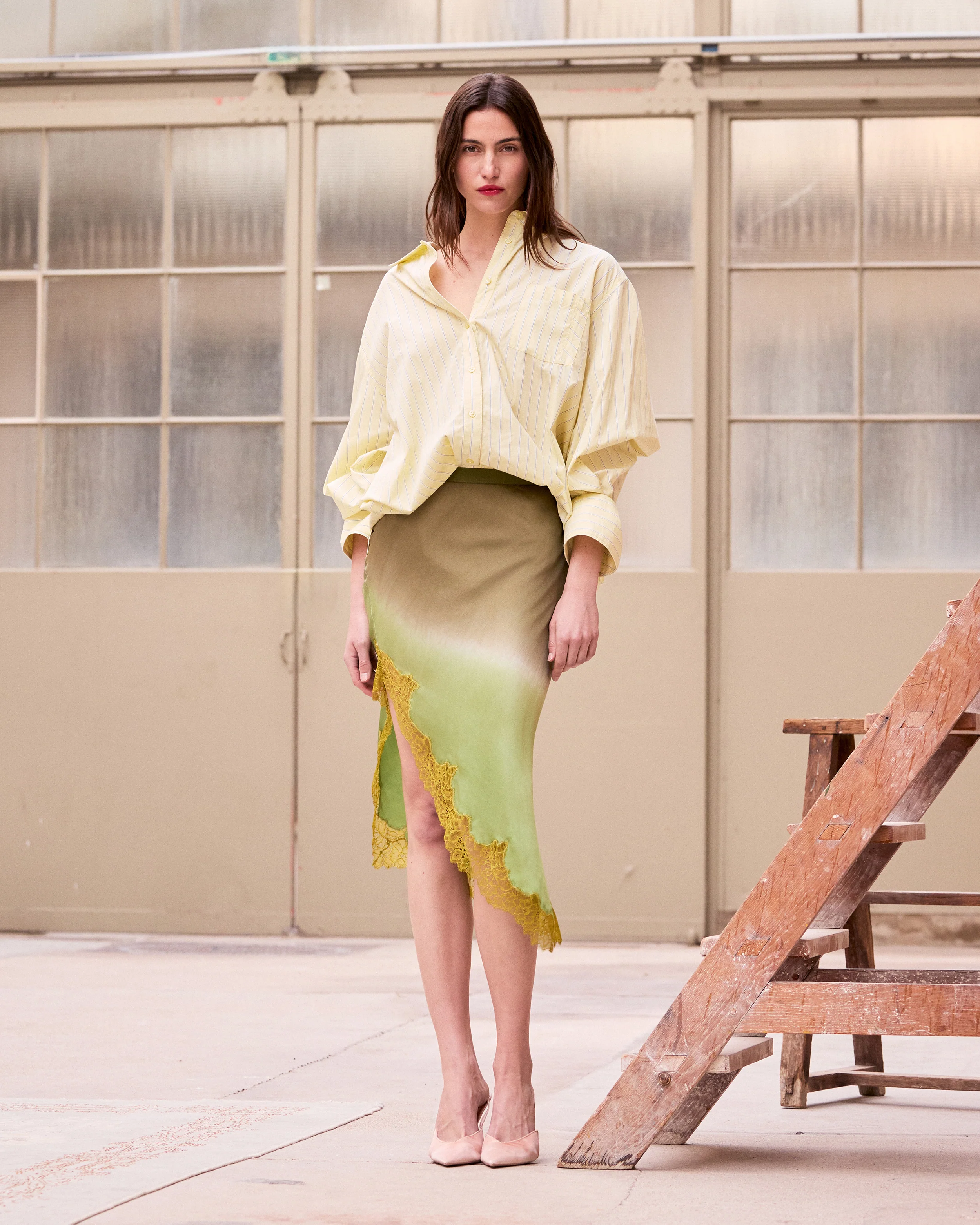 Chemise Solci - Jaune - Image 4