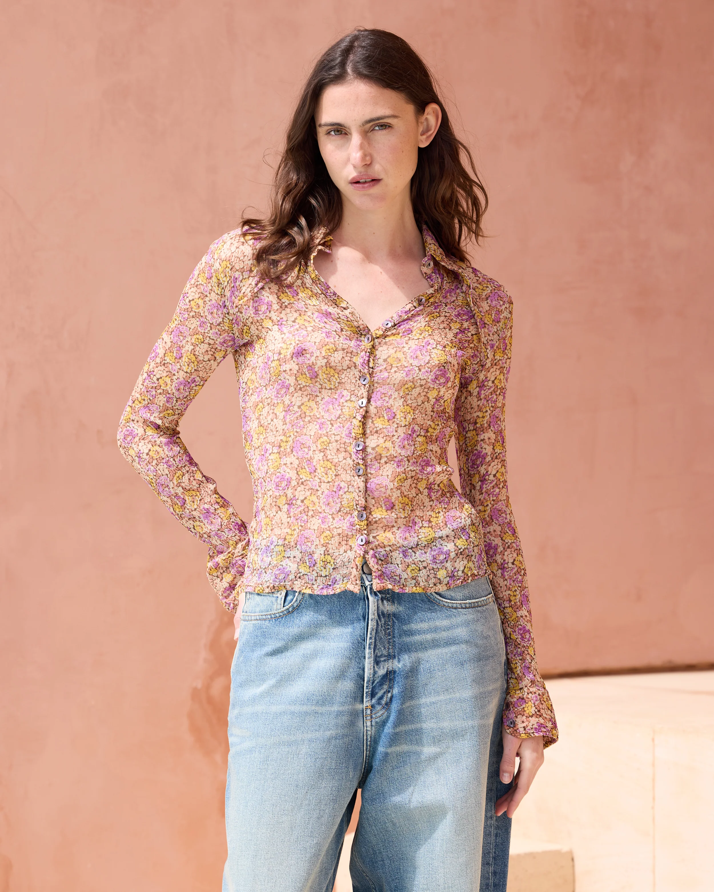Chemise Veer - Violet - Image 6