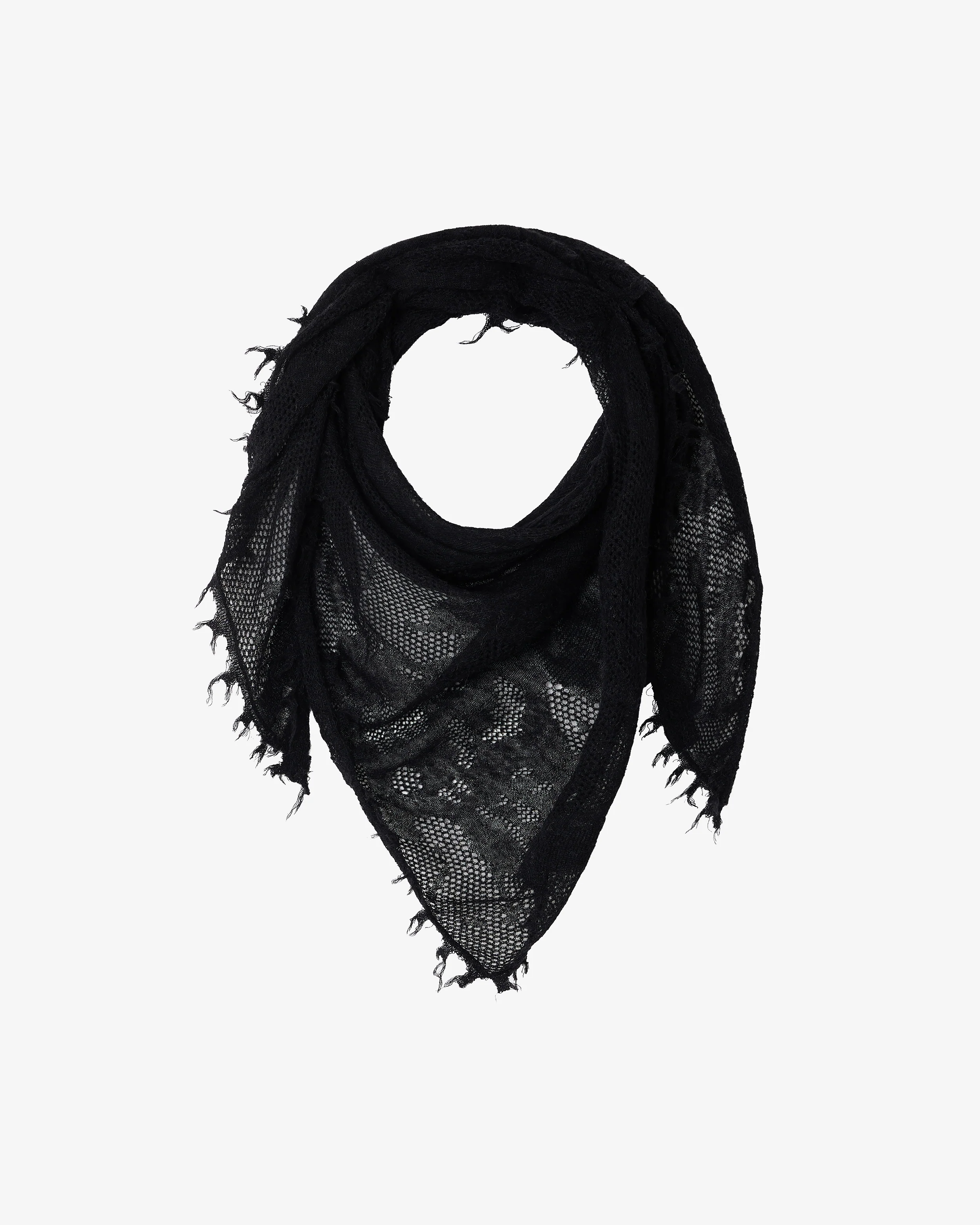 Foulard Aphina - Noir - Image 4