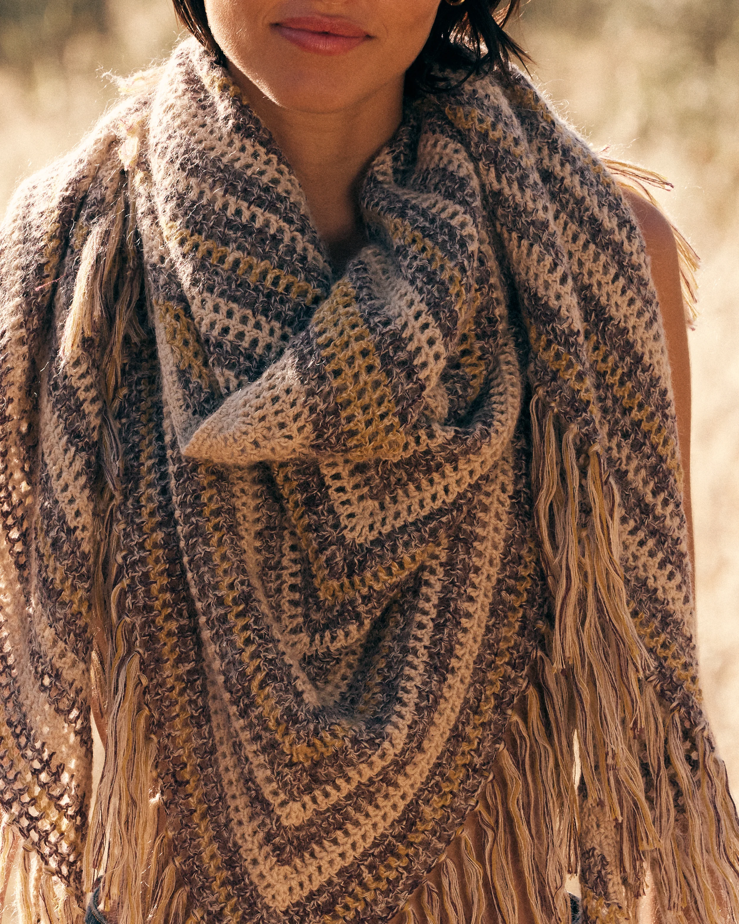 Foulard Dicarlo - Jaune - Image 5