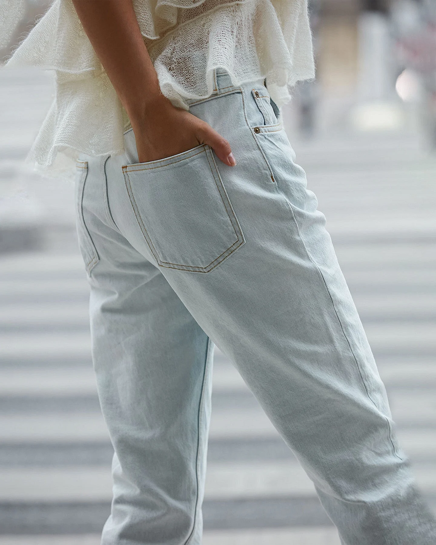 Jeans Misfits - Bleu Ciel - Image 5