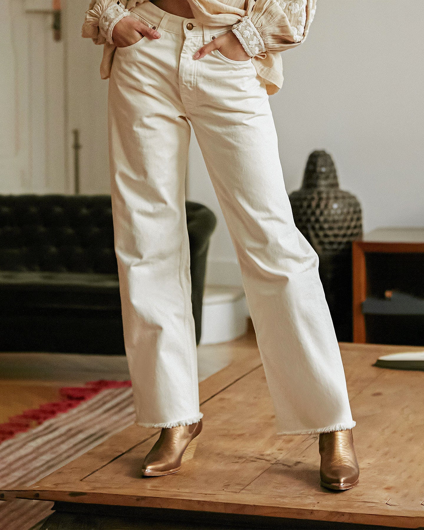 Jeans Mustang - Ecru - Image 5