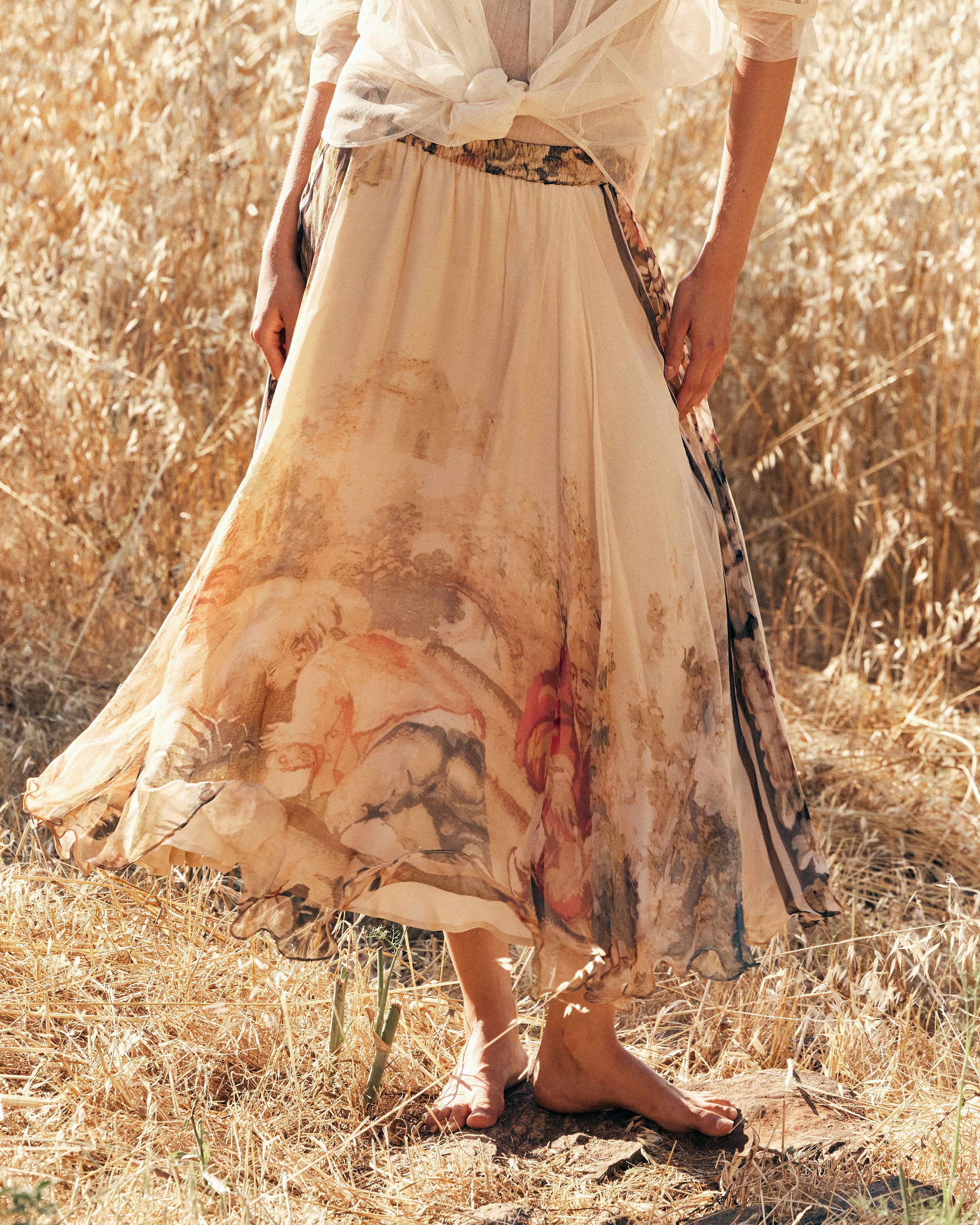 Jupe Averly - Beige - Image 6