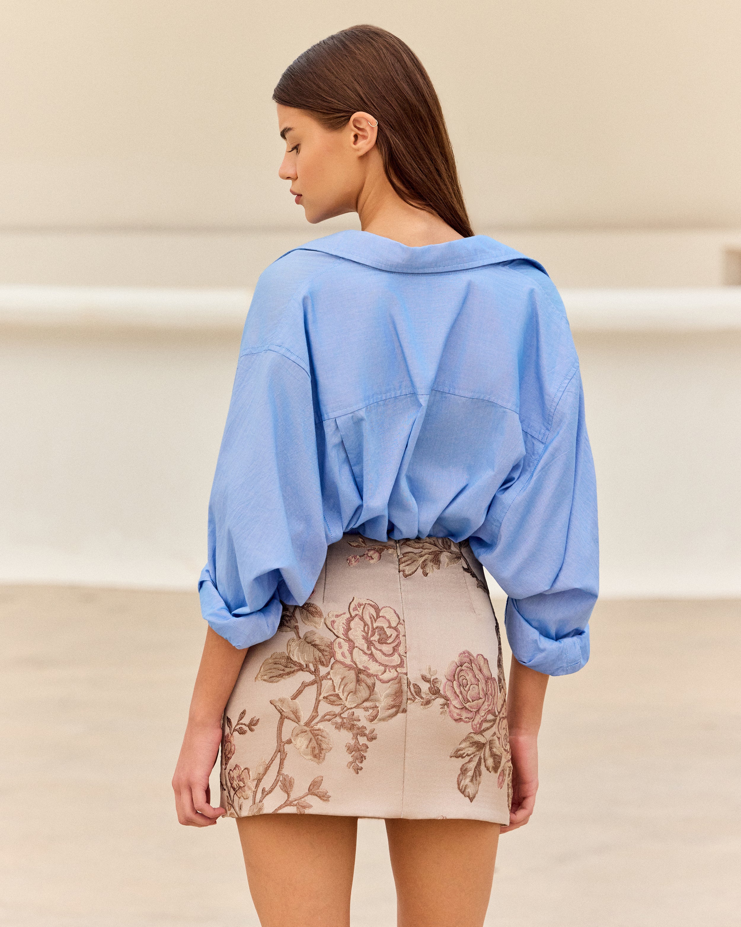 Jupe Filine - Beige - Image 3