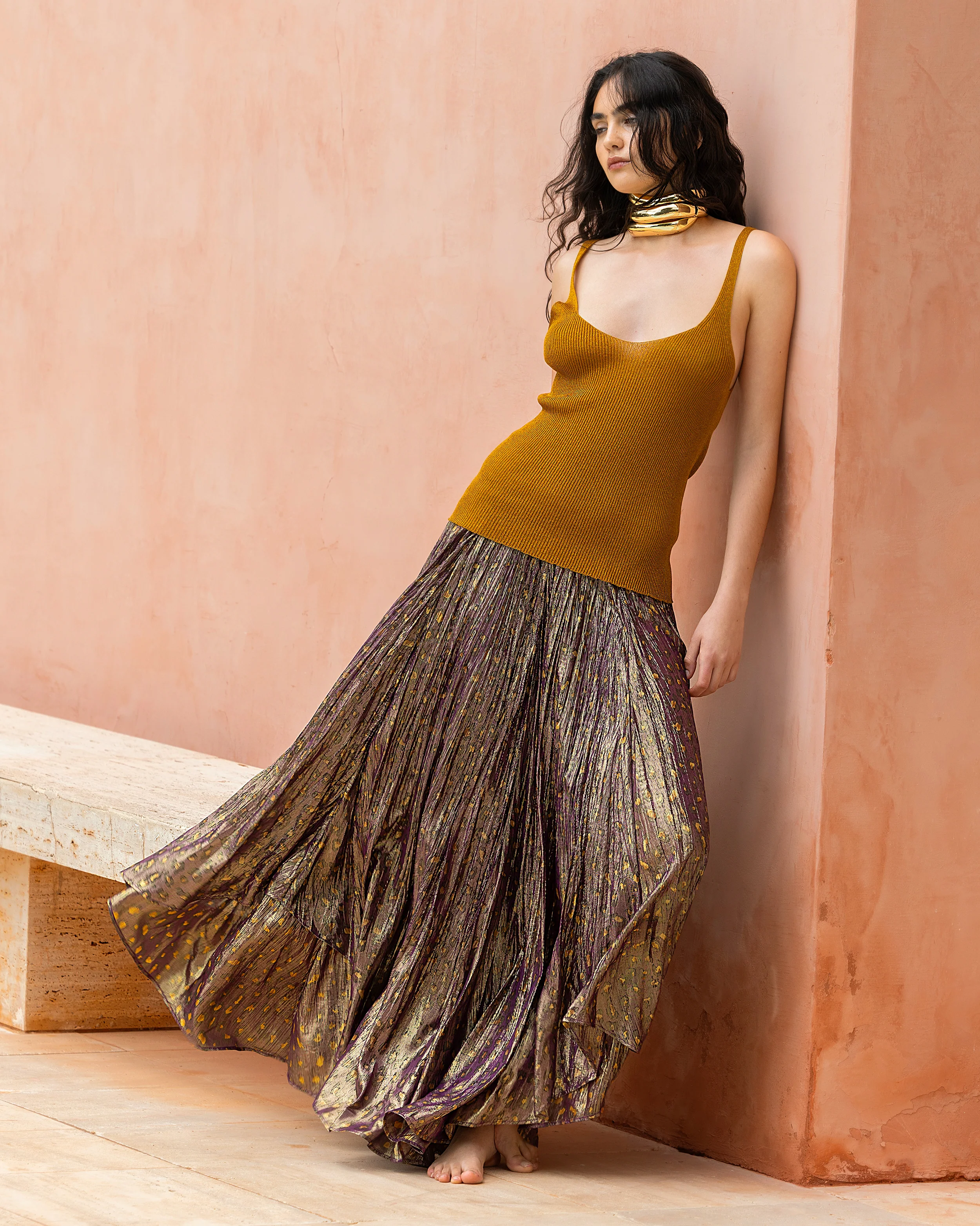 Jupe Isolde - Violet - Image 5