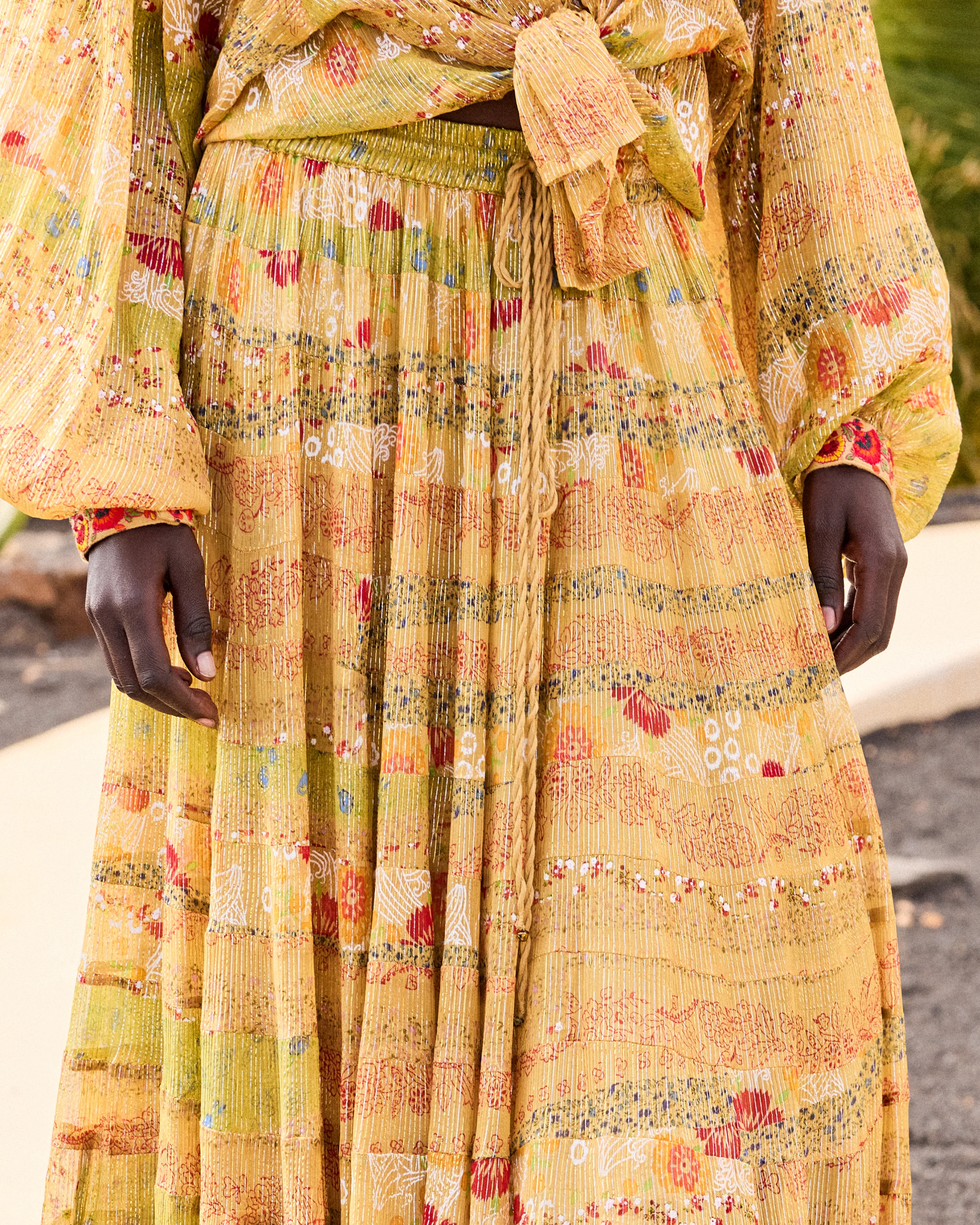 Jupe Kaligari - Jaune - Image 3