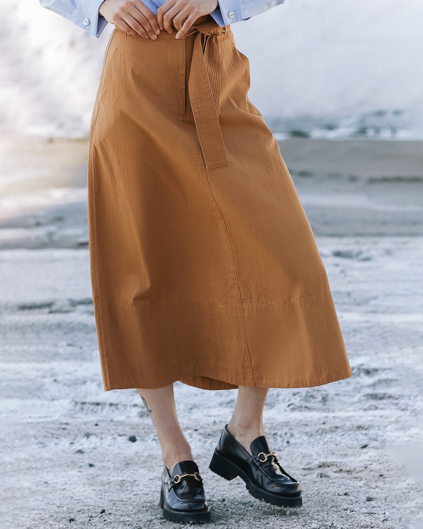 Jupe Peggy - Ocre - Image 2