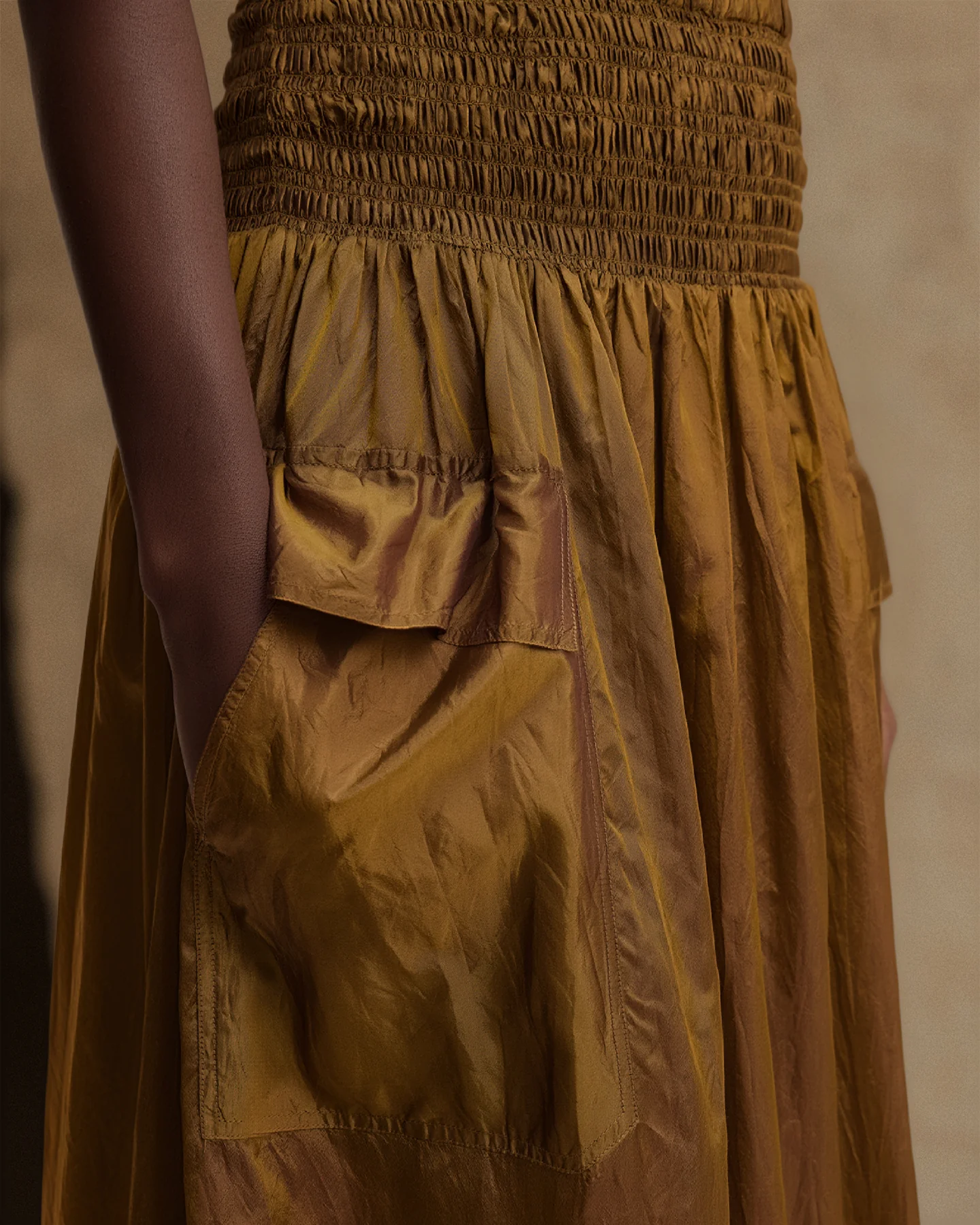 Jupe Salvia - Ocre - Image 4