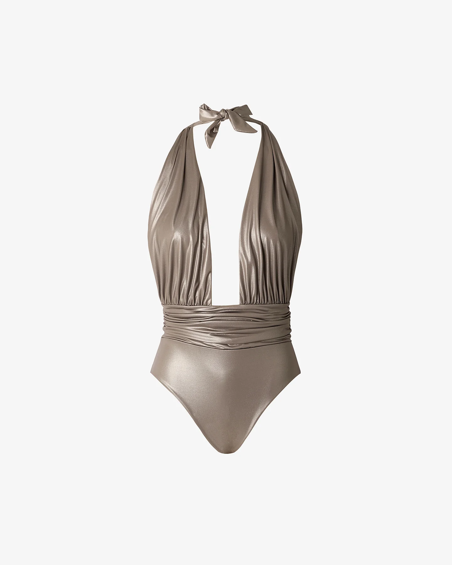 Maillot De Bain Domino - Taupe - Image 5
