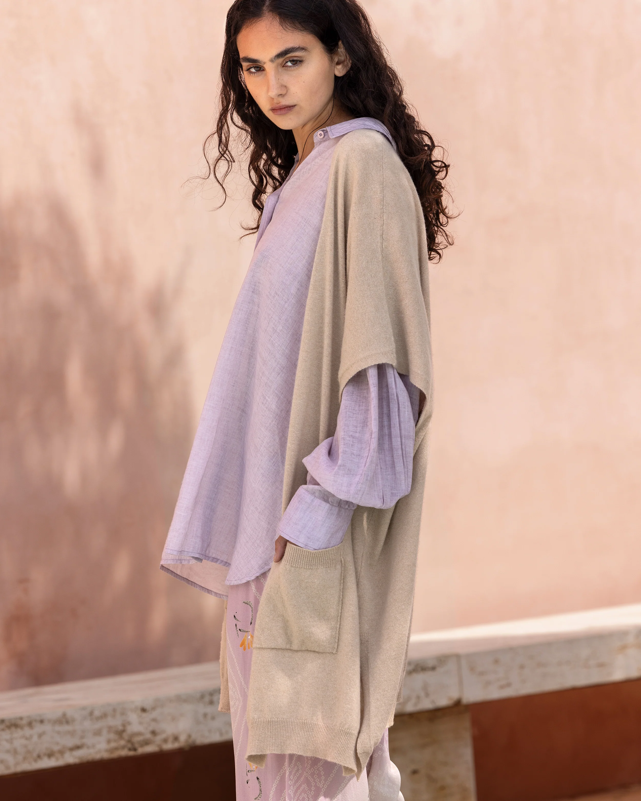 Manteau Camelia - Beige - Image 3